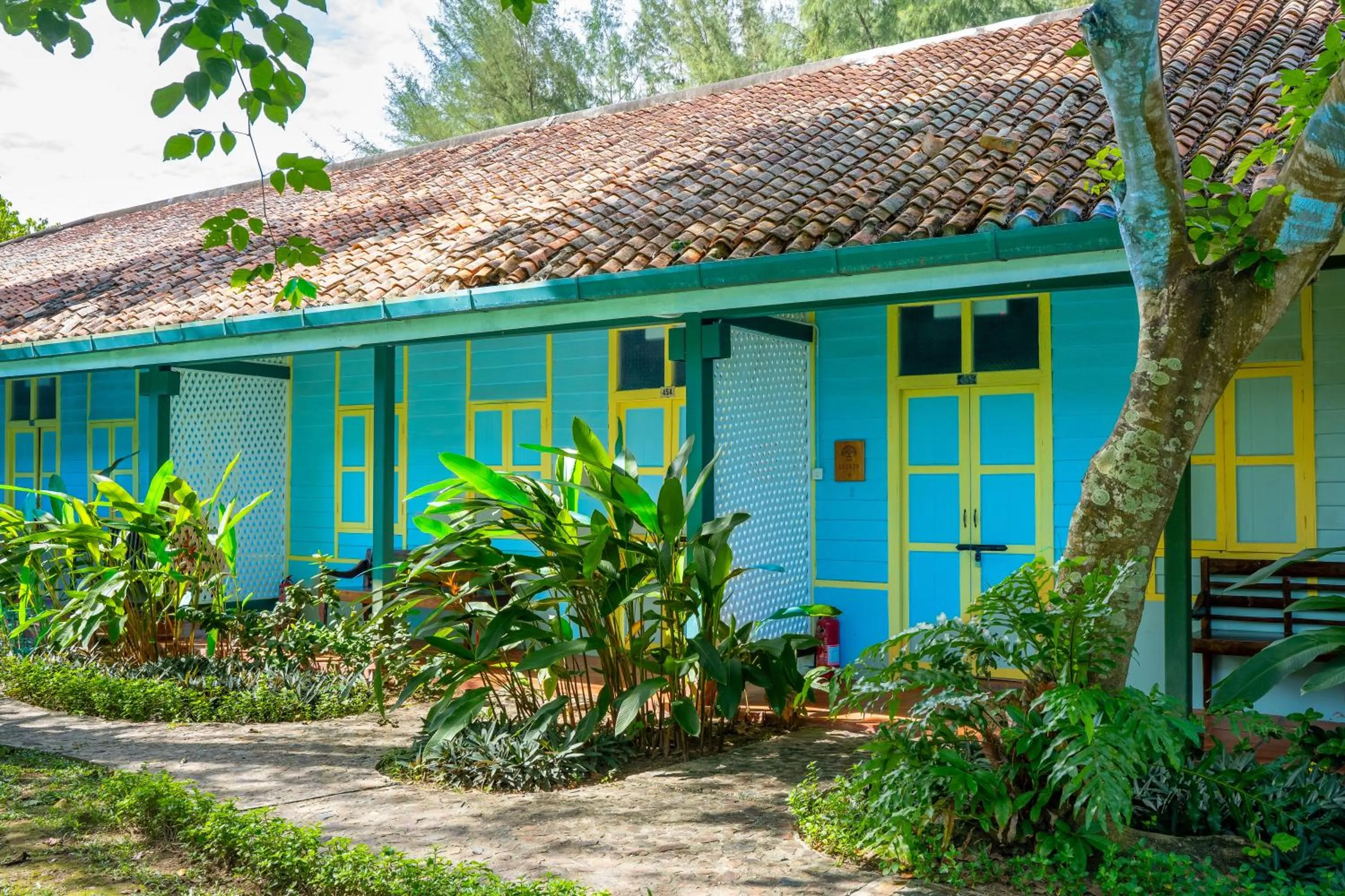 Property building in Temple Tree Resort