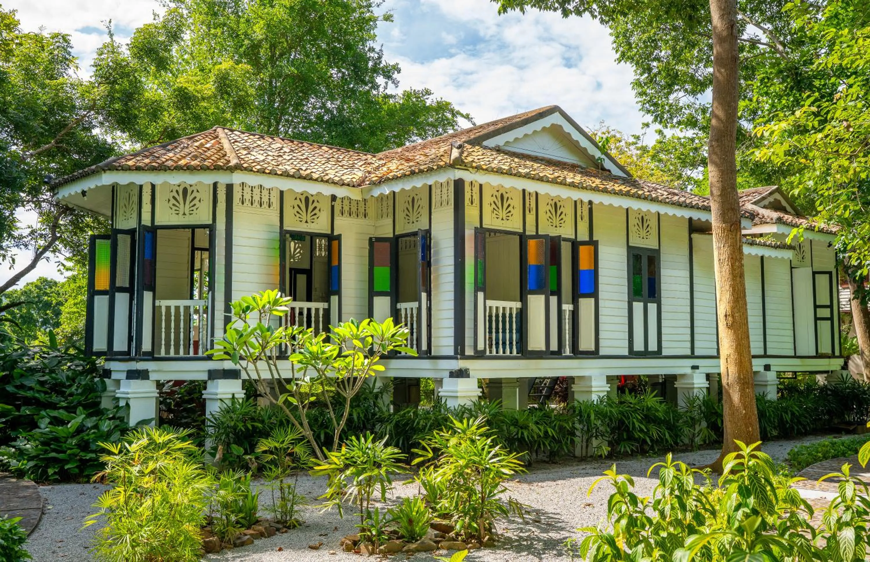 Property building in Temple Tree Resort