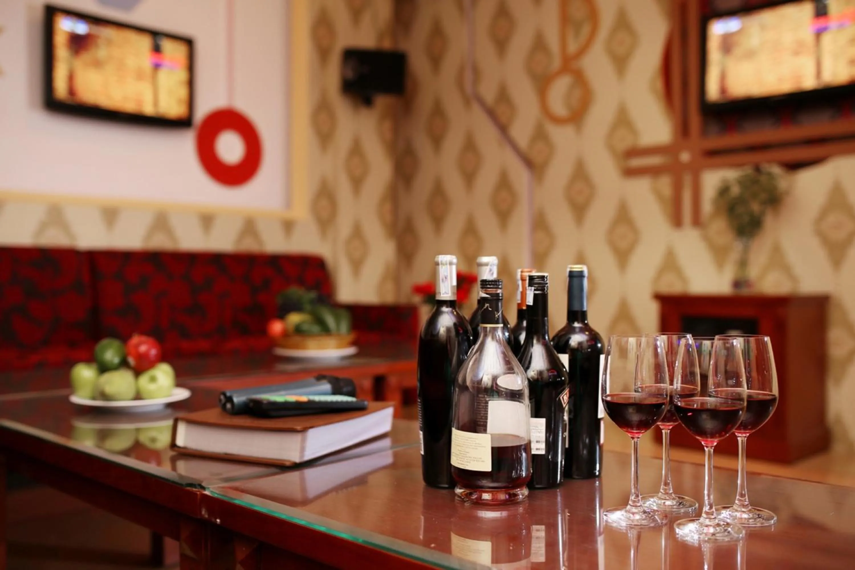 Karaoke in New Pacific Hotel