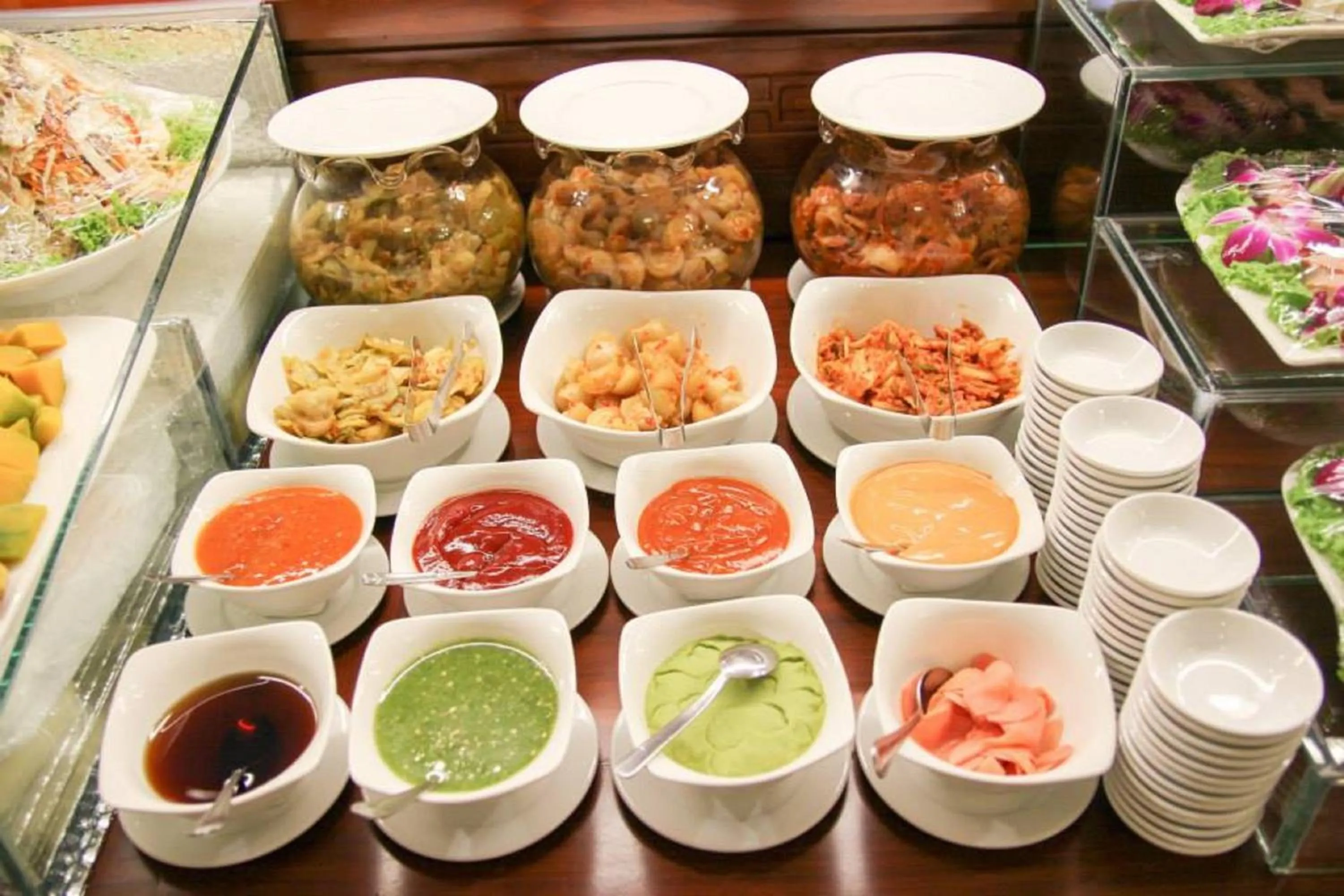 Food in New Pacific Hotel