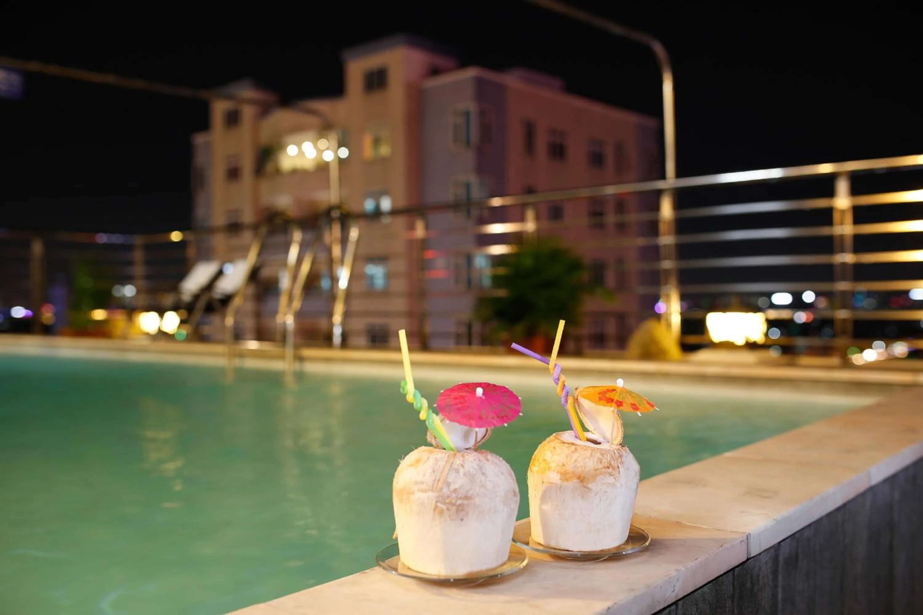 Night in New Pacific Hotel