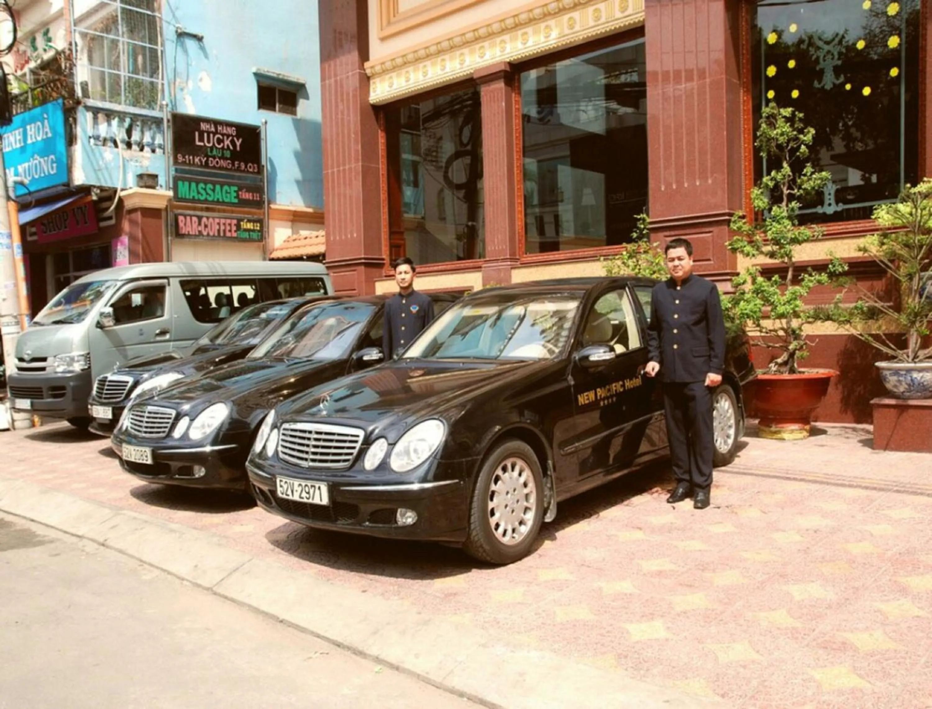 Staff in New Pacific Hotel