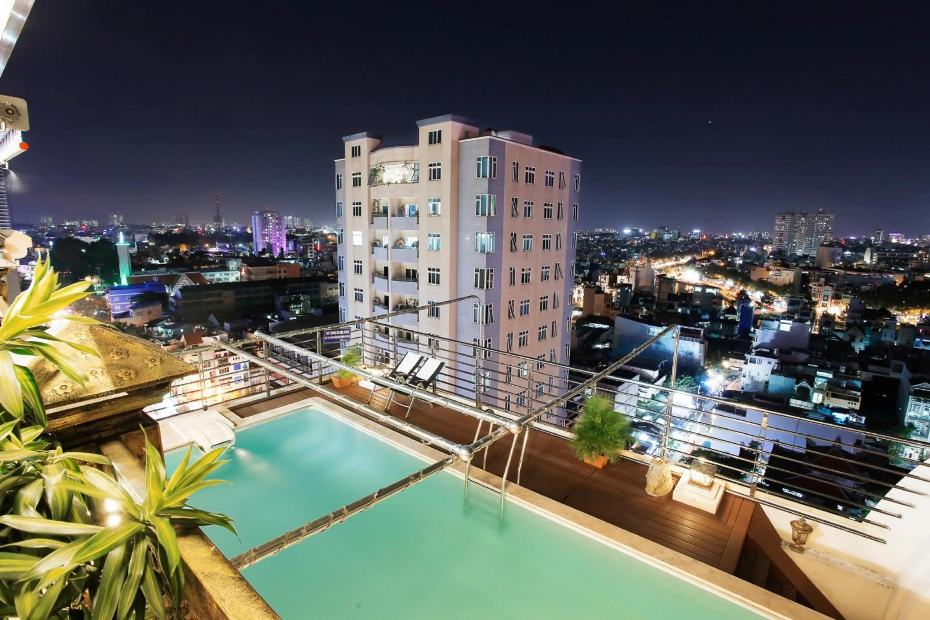 Night in New Pacific Hotel