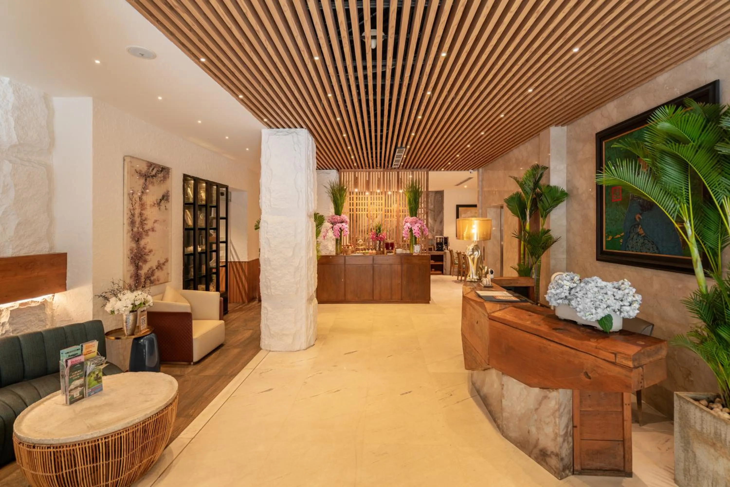 Lobby or reception in A&EM Art Hotel