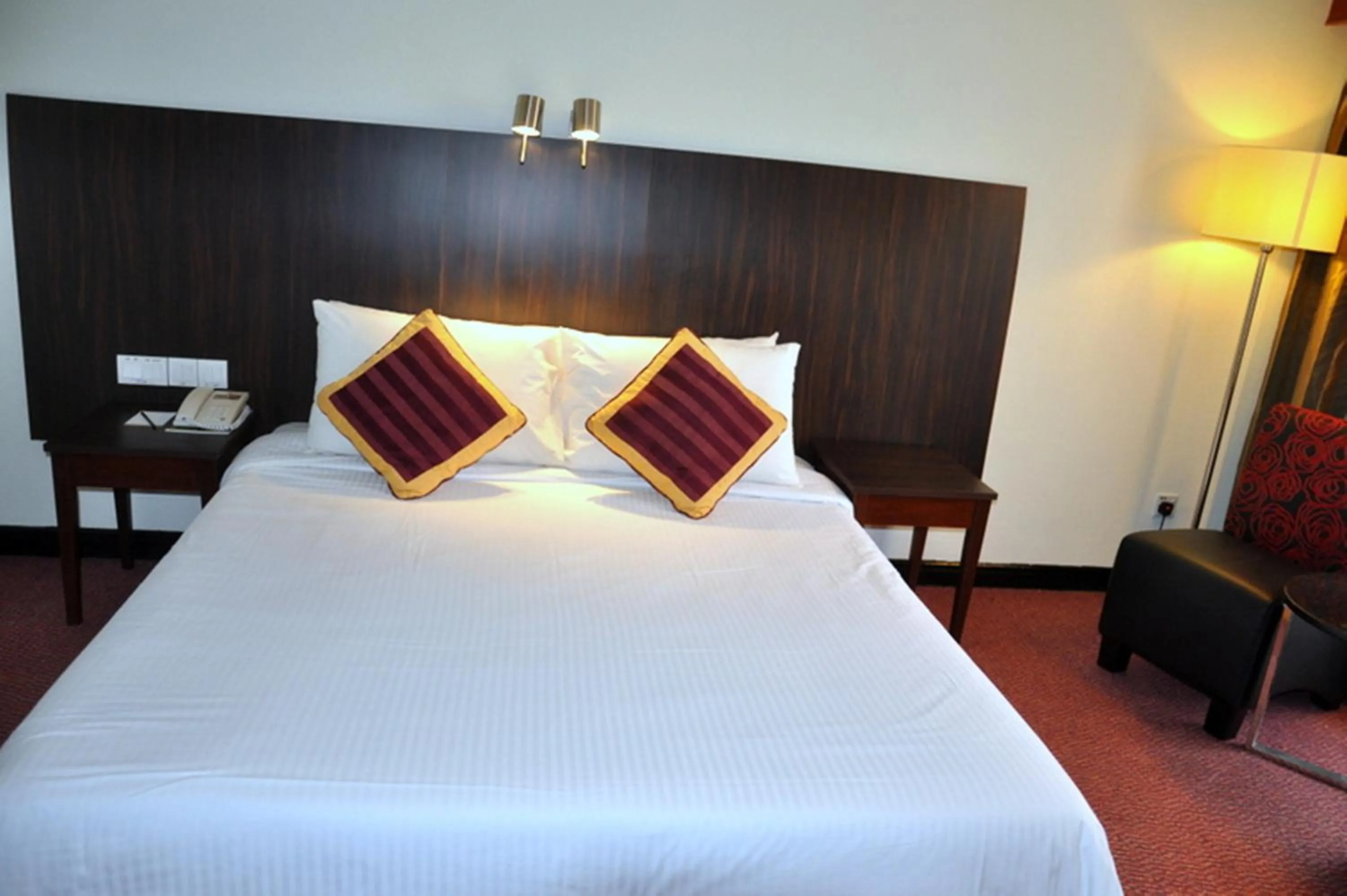 Bed in Hotel Grand Continental Kuantan