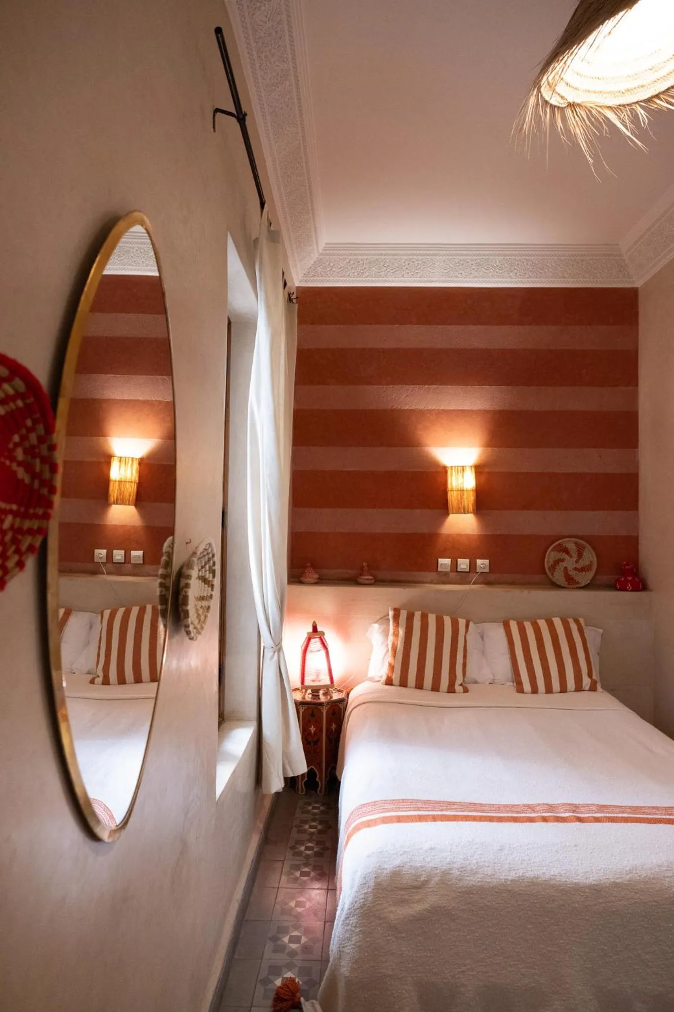 Decorative detail, Bed in Monriad