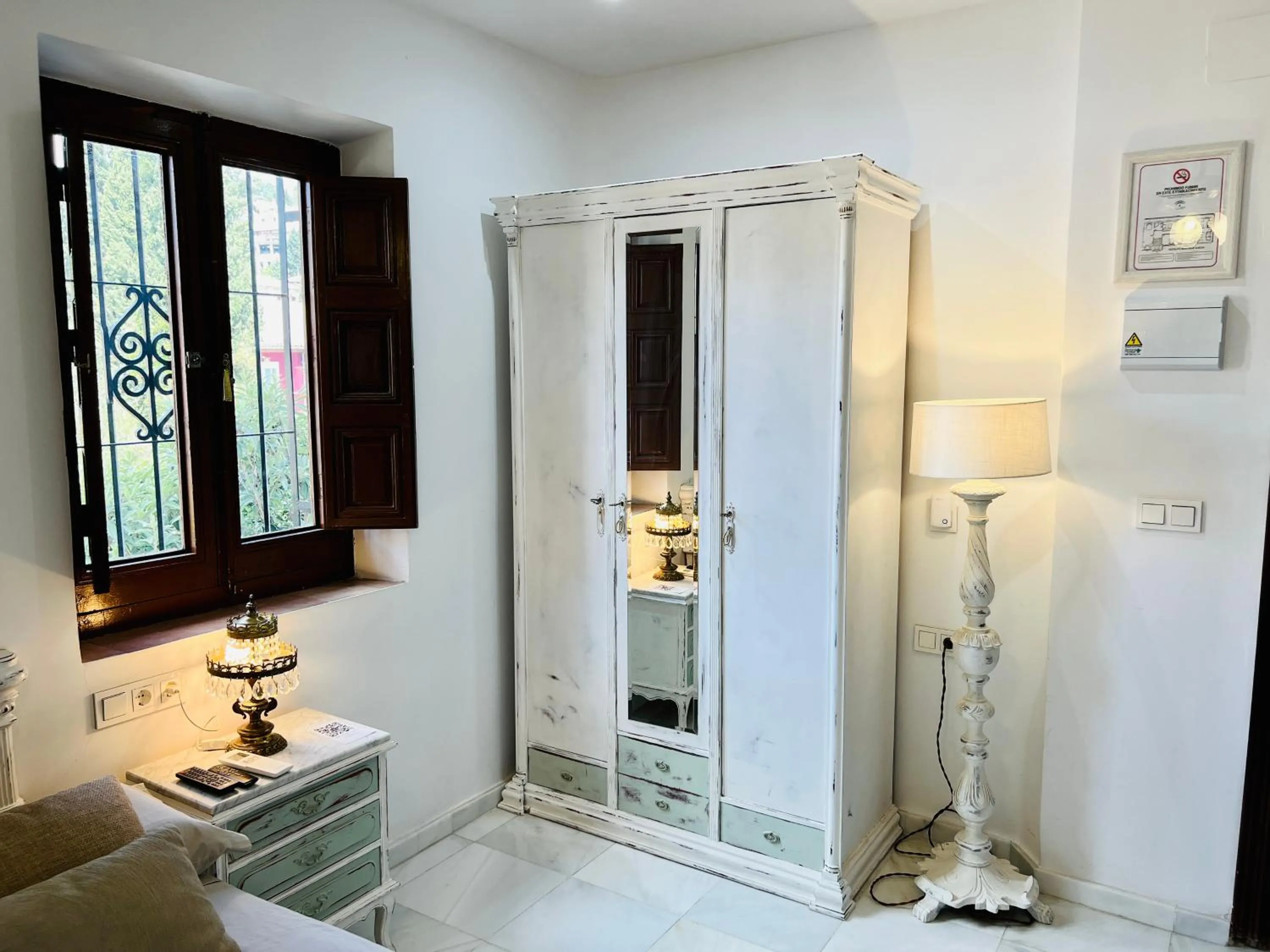 Decorative detail in Hotelito Suecia