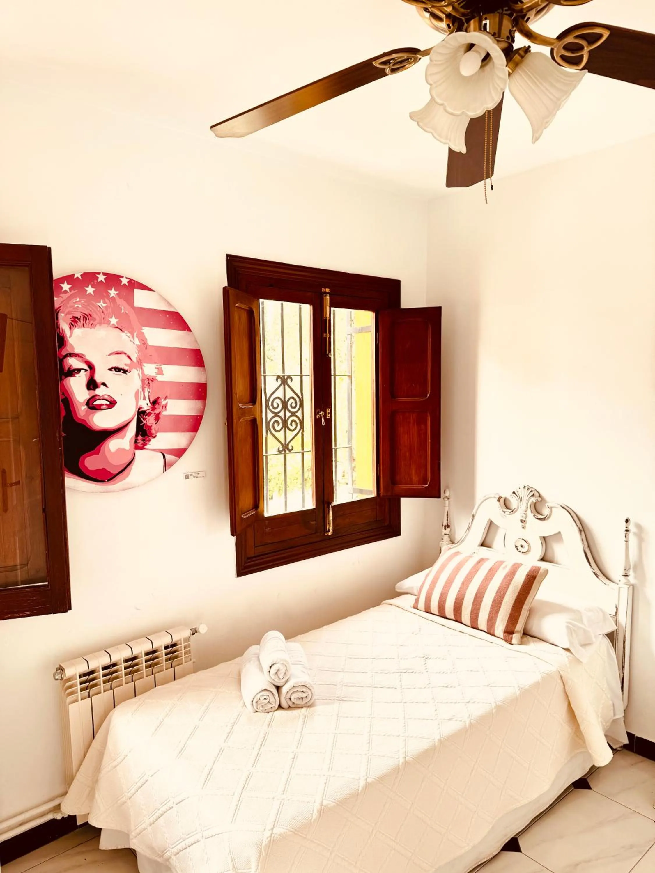 Bed in Hotelito Suecia