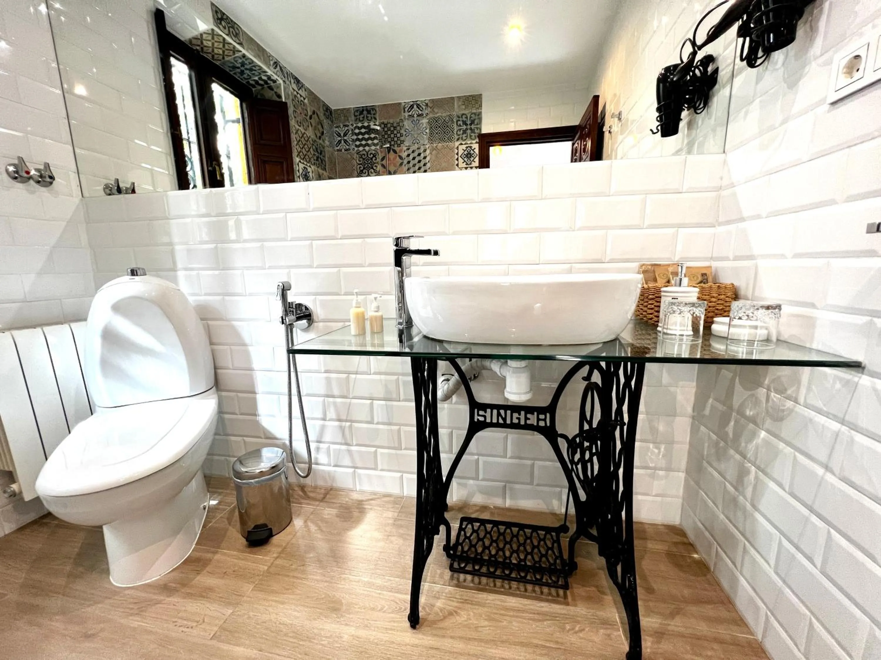 Toilet in Hotelito Suecia