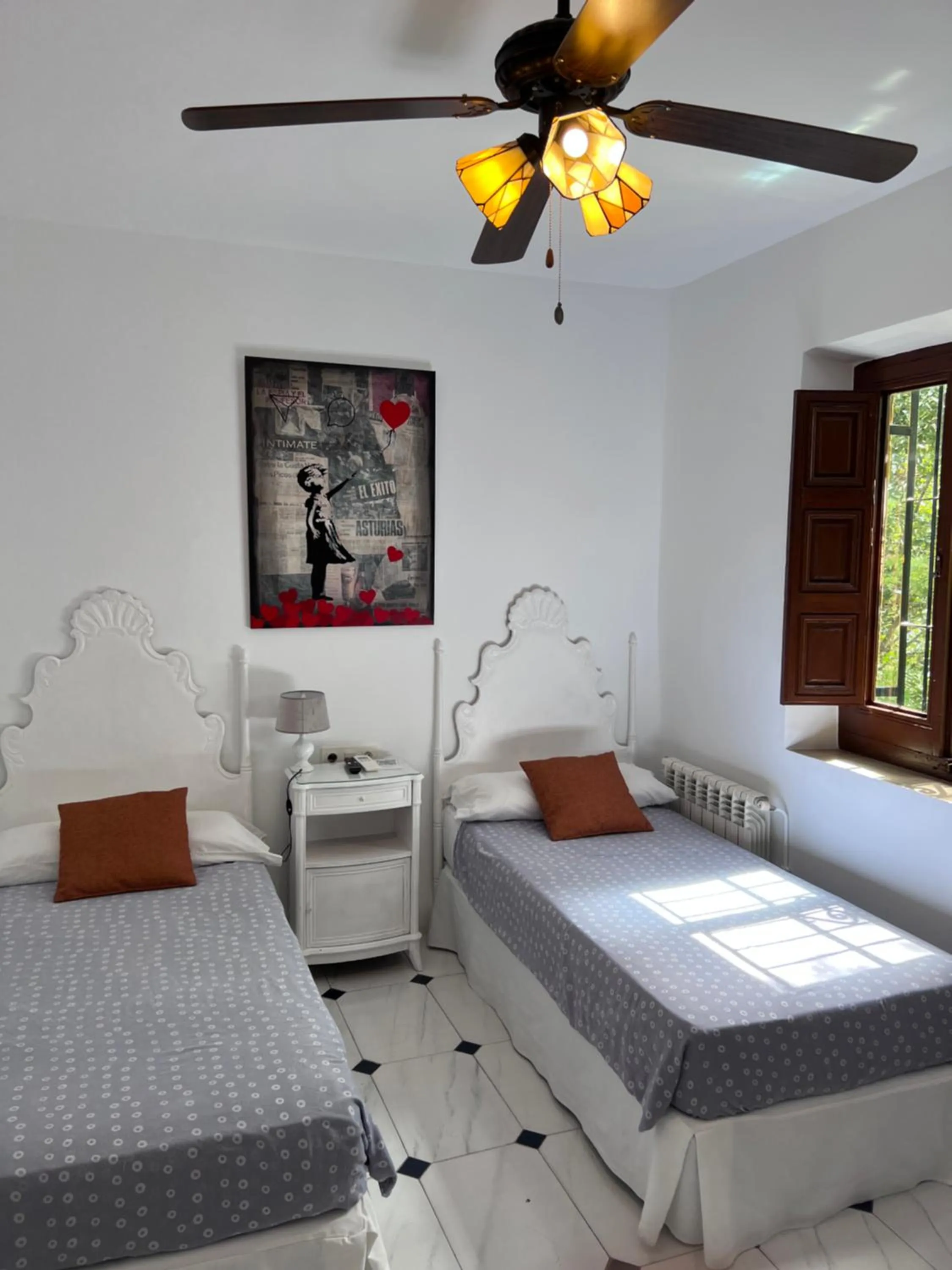 Bed in Hotelito Suecia