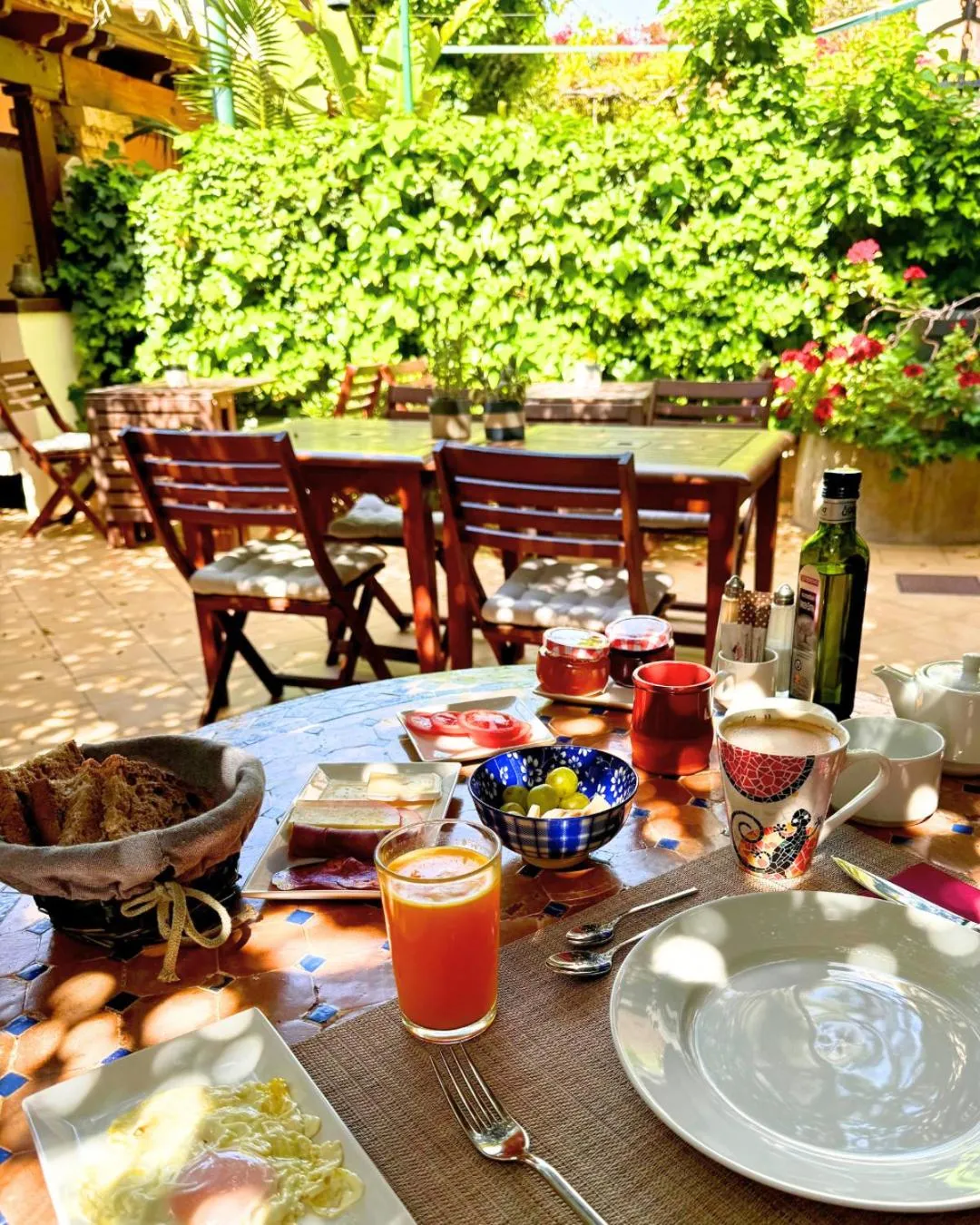 Food in Hotel Casa Bougainvillea