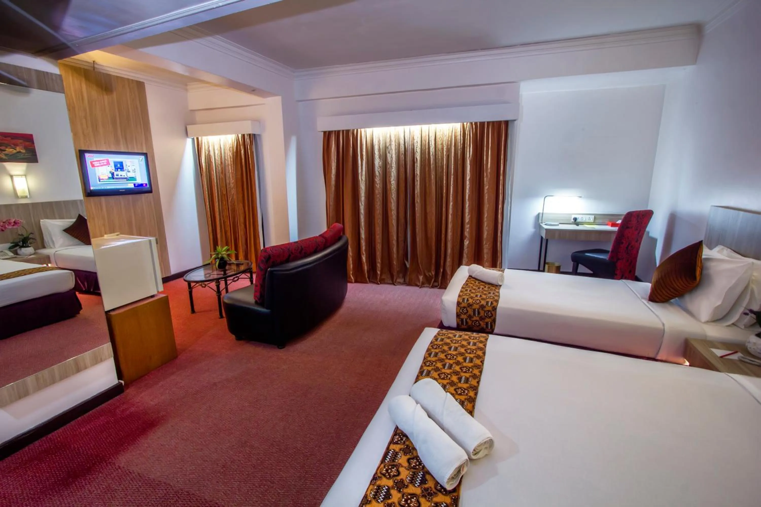 Bedroom, Bed in Hotel Grand Continental Langkawi