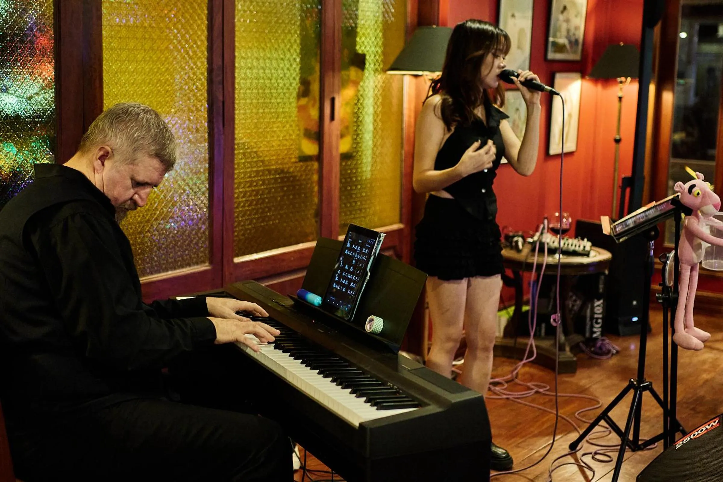 Evening entertainment in Le Charme Vientiane Hotel