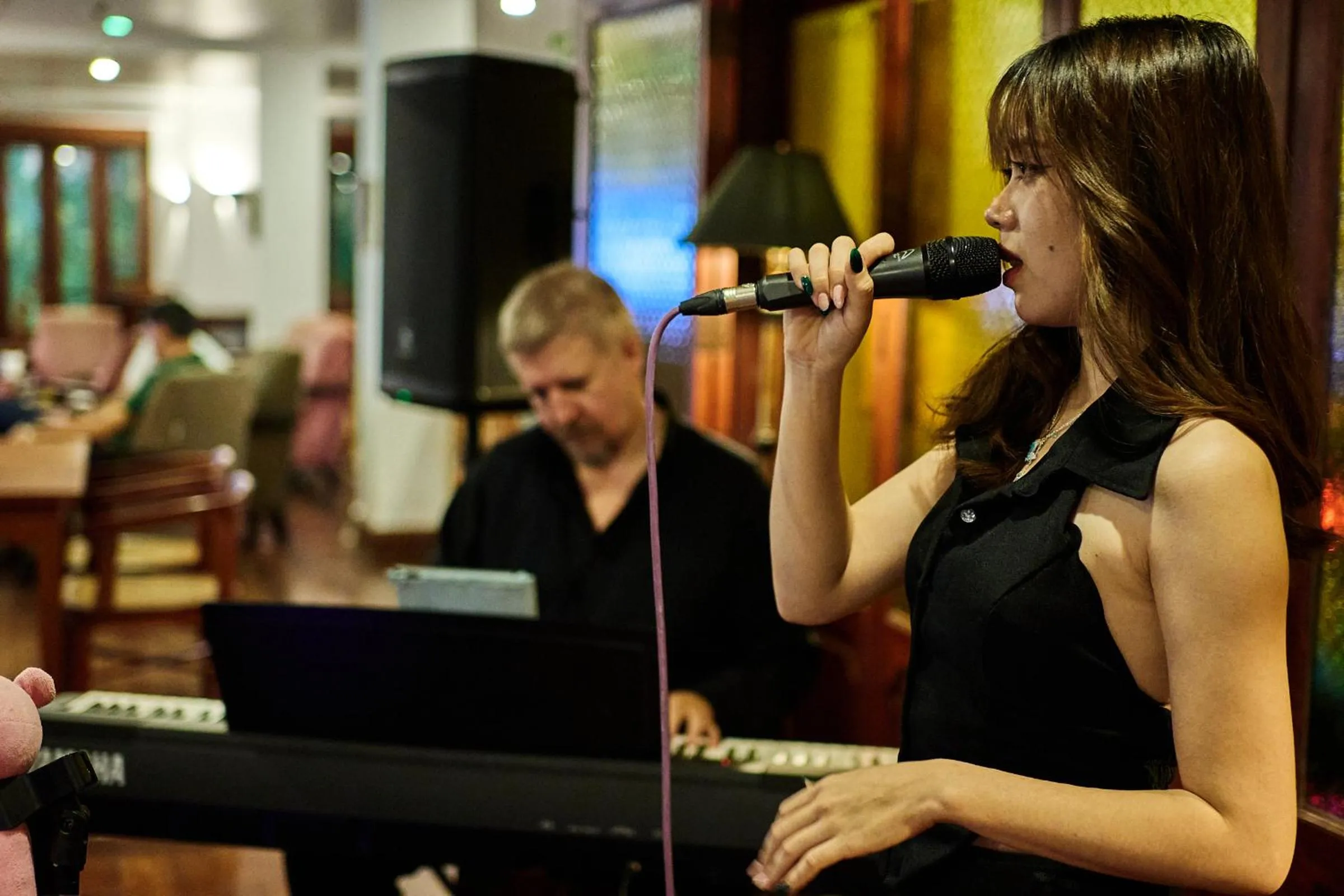 Evening entertainment in Le Charme Vientiane Hotel
