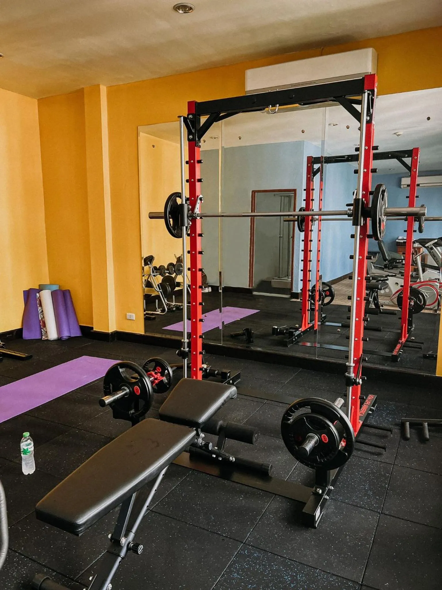 Fitness centre/facilities in Le Charme Vientiane Hotel