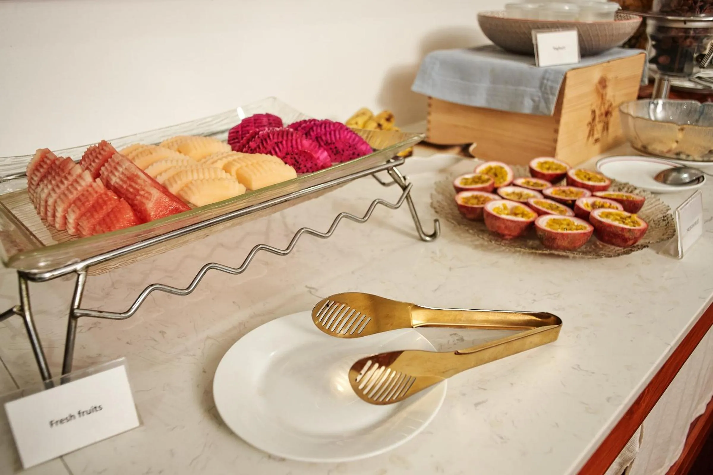 Breakfast in Le Charme Vientiane Hotel