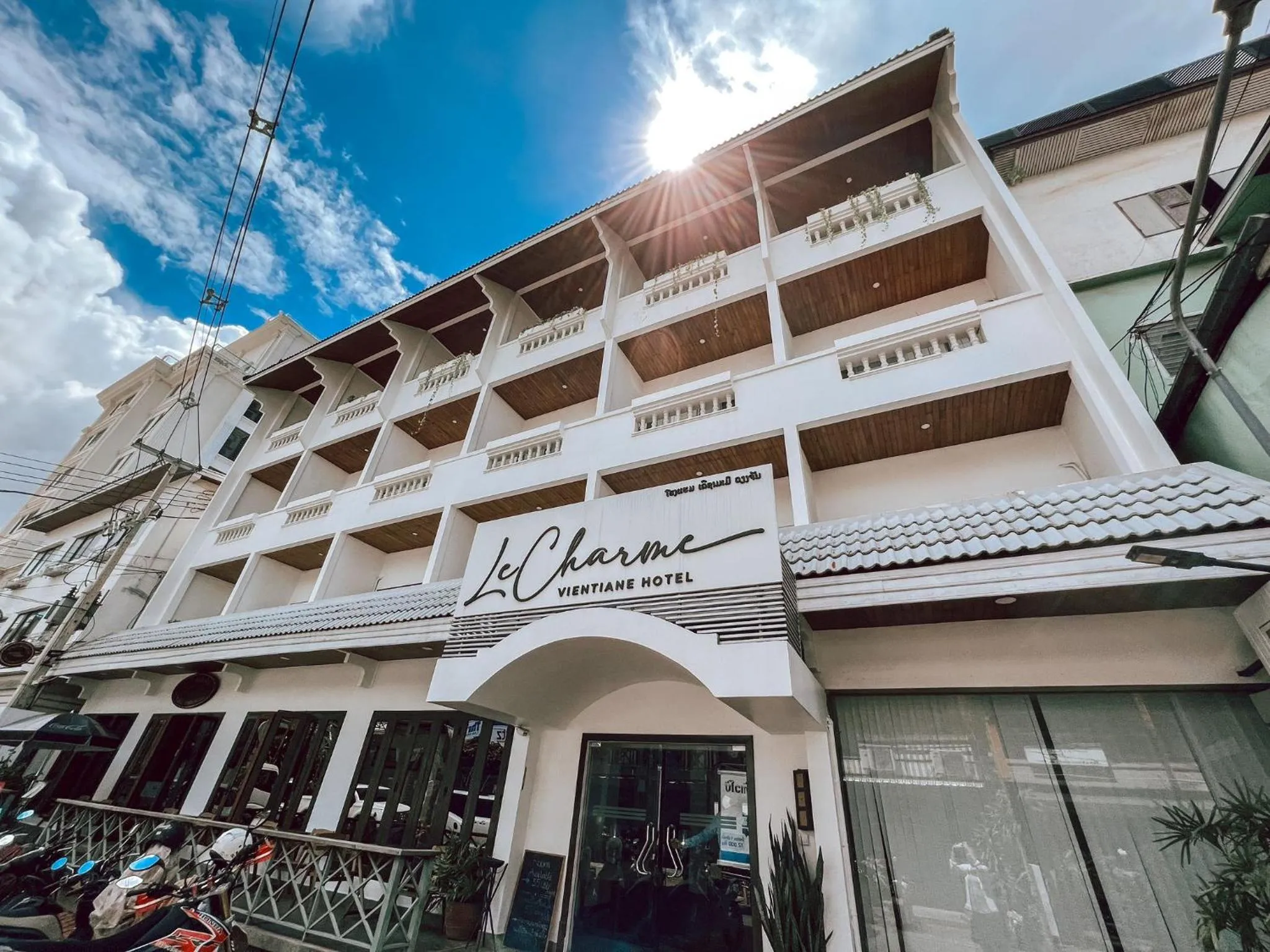 Property building in Le Charme Vientiane Hotel
