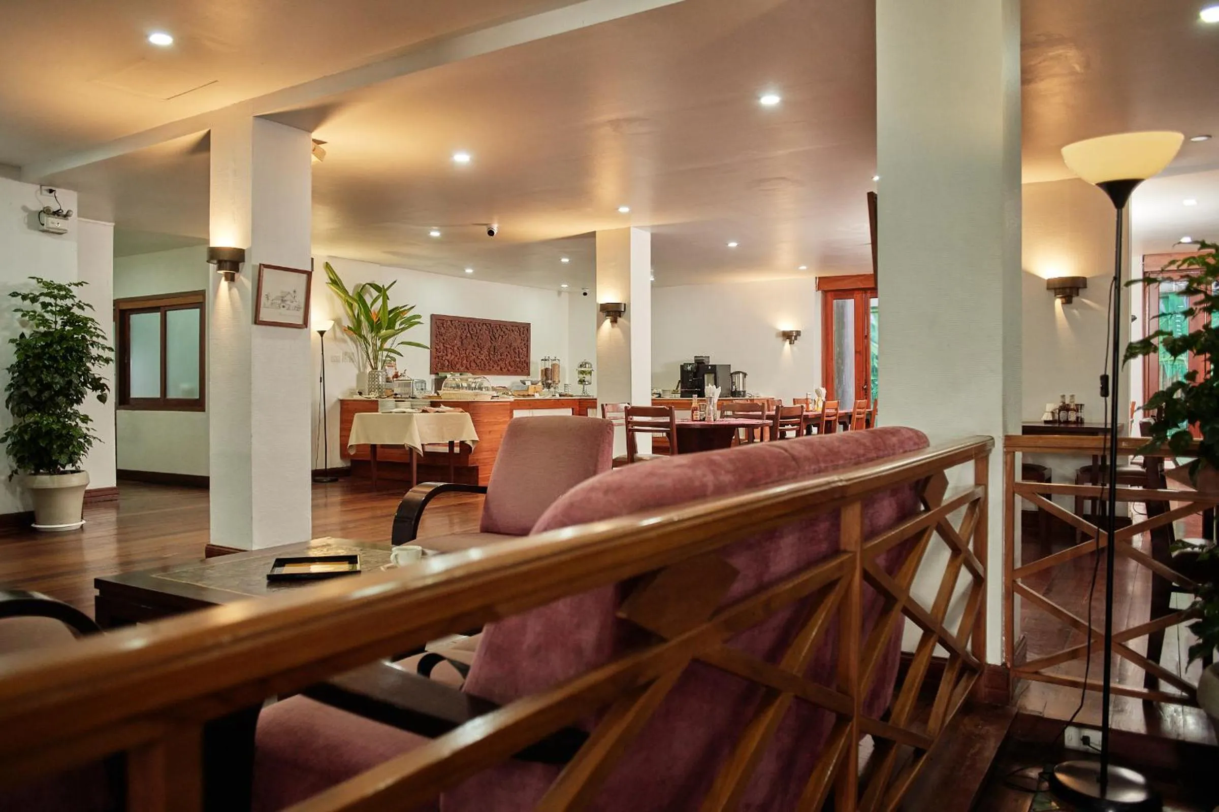 Lobby or reception in Le Charme Vientiane Hotel