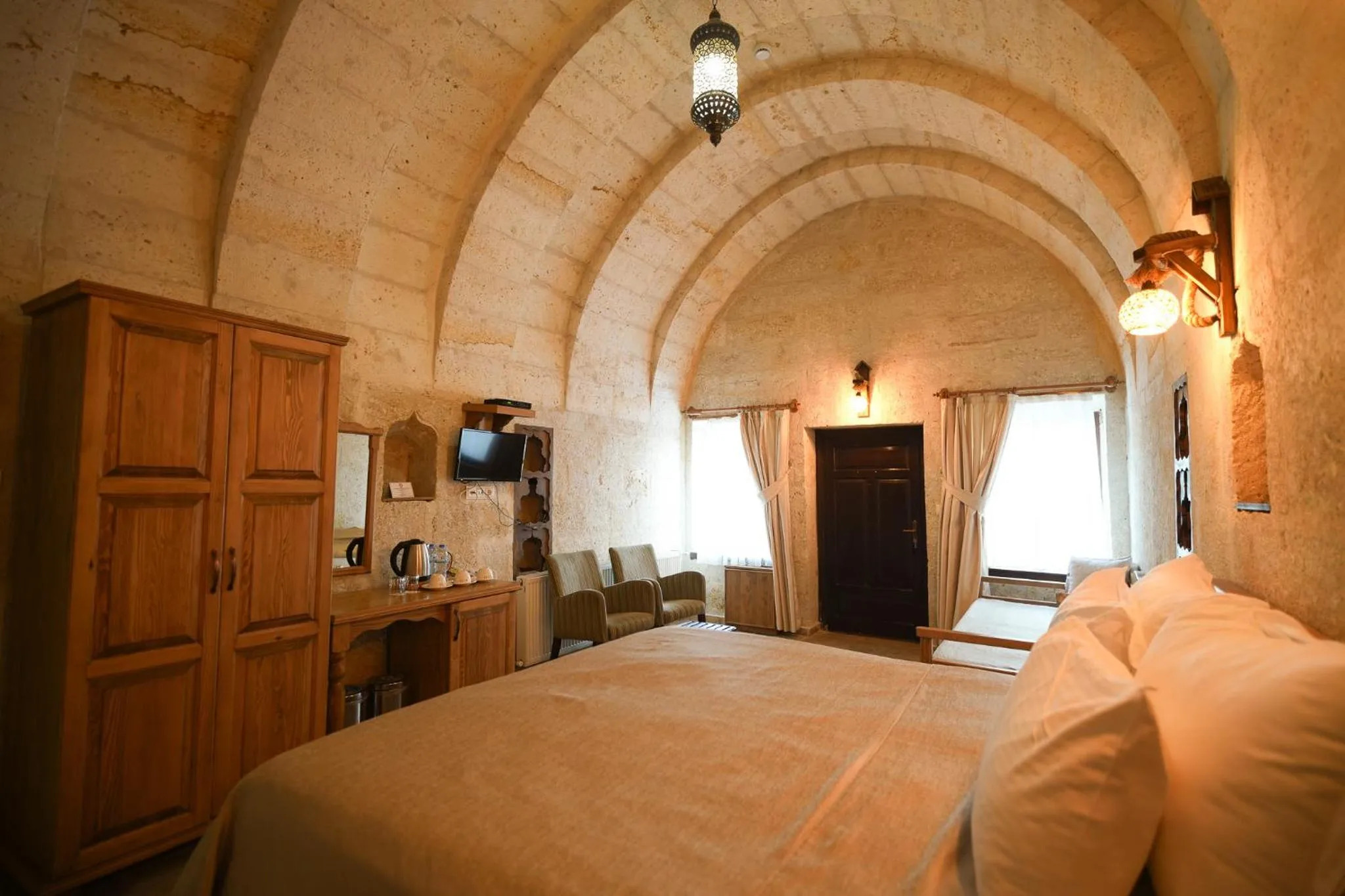 Bedroom, Bed in Urgup Konak Hotel