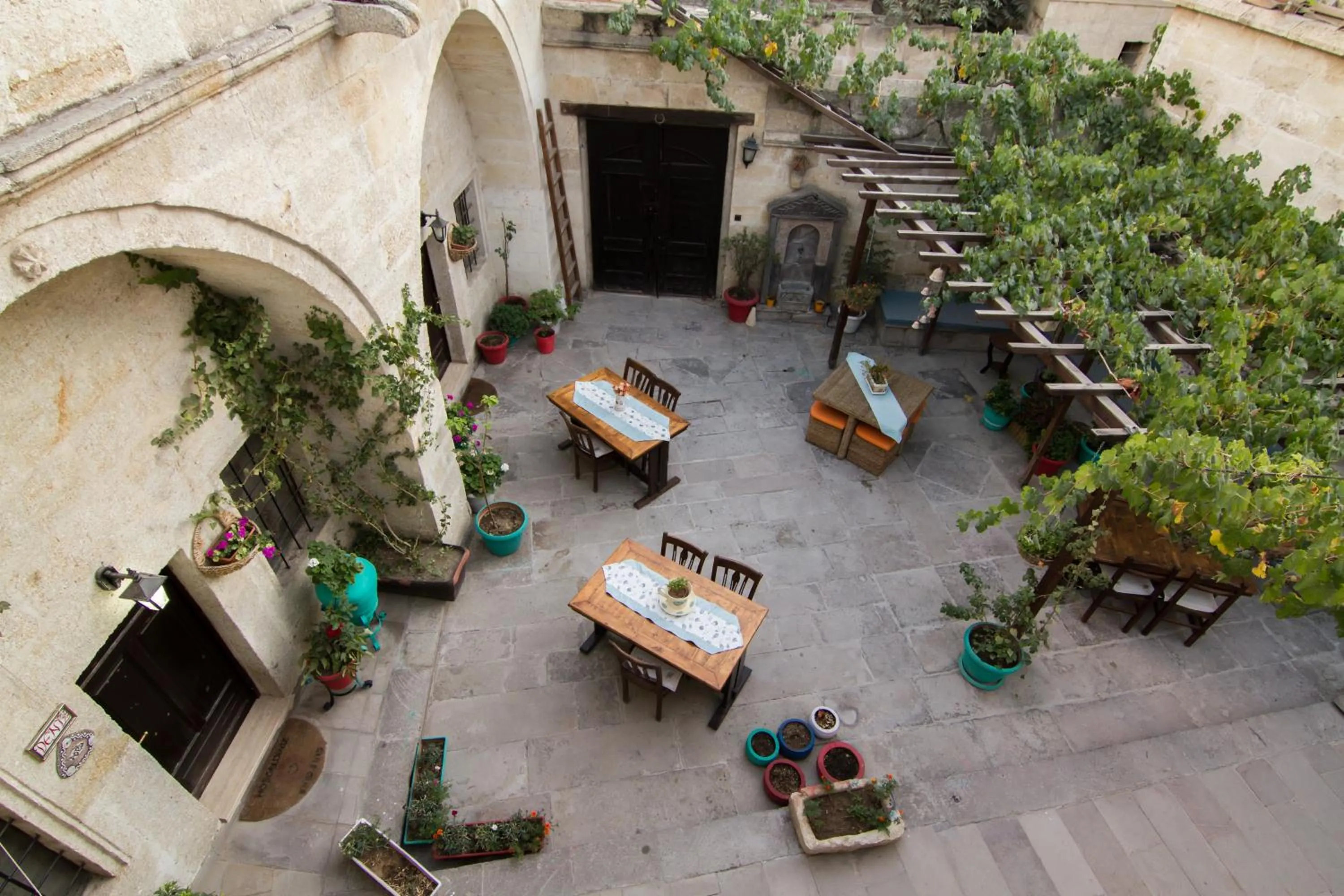 Garden in Urgup Konak Hotel