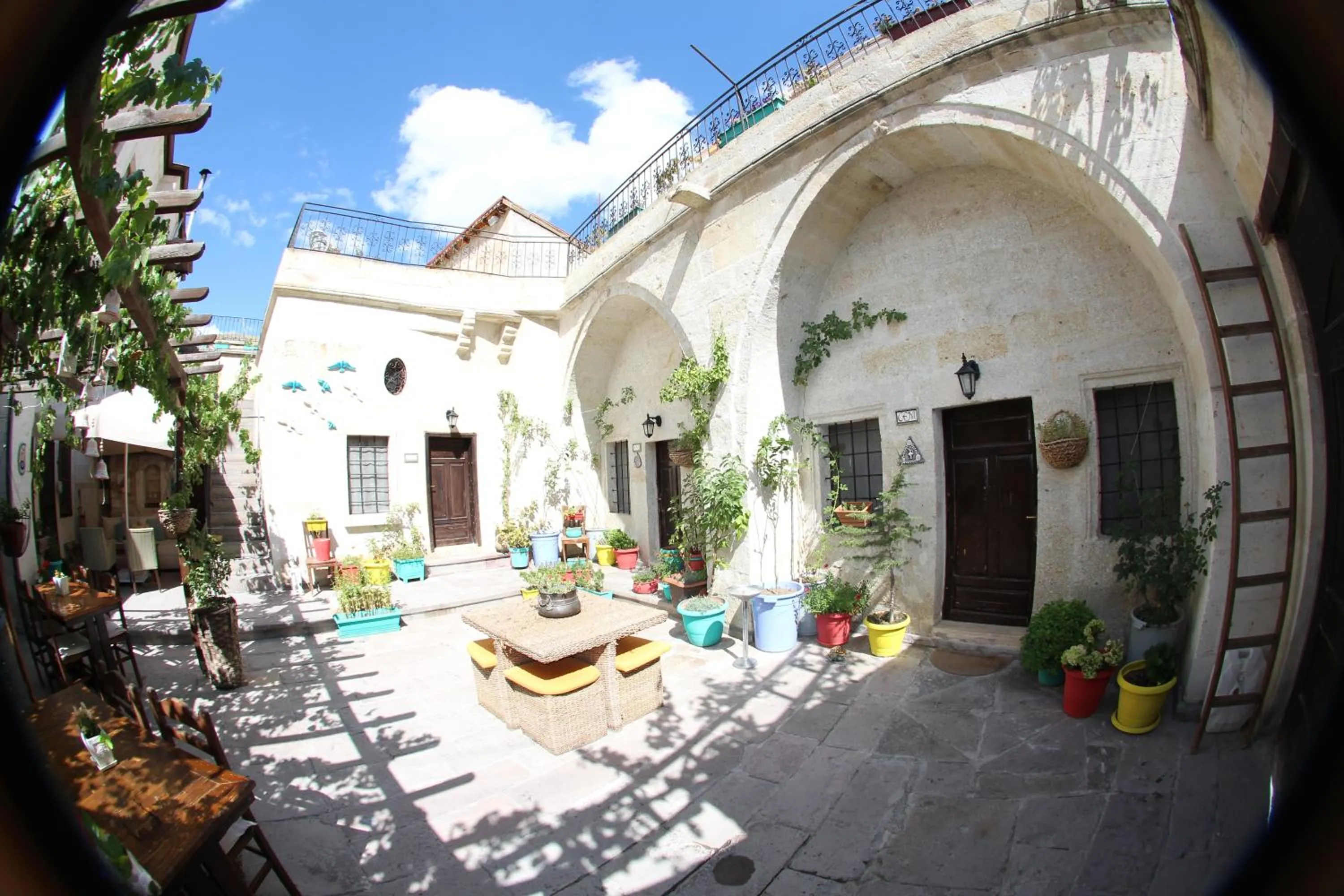 Garden in Urgup Konak Hotel
