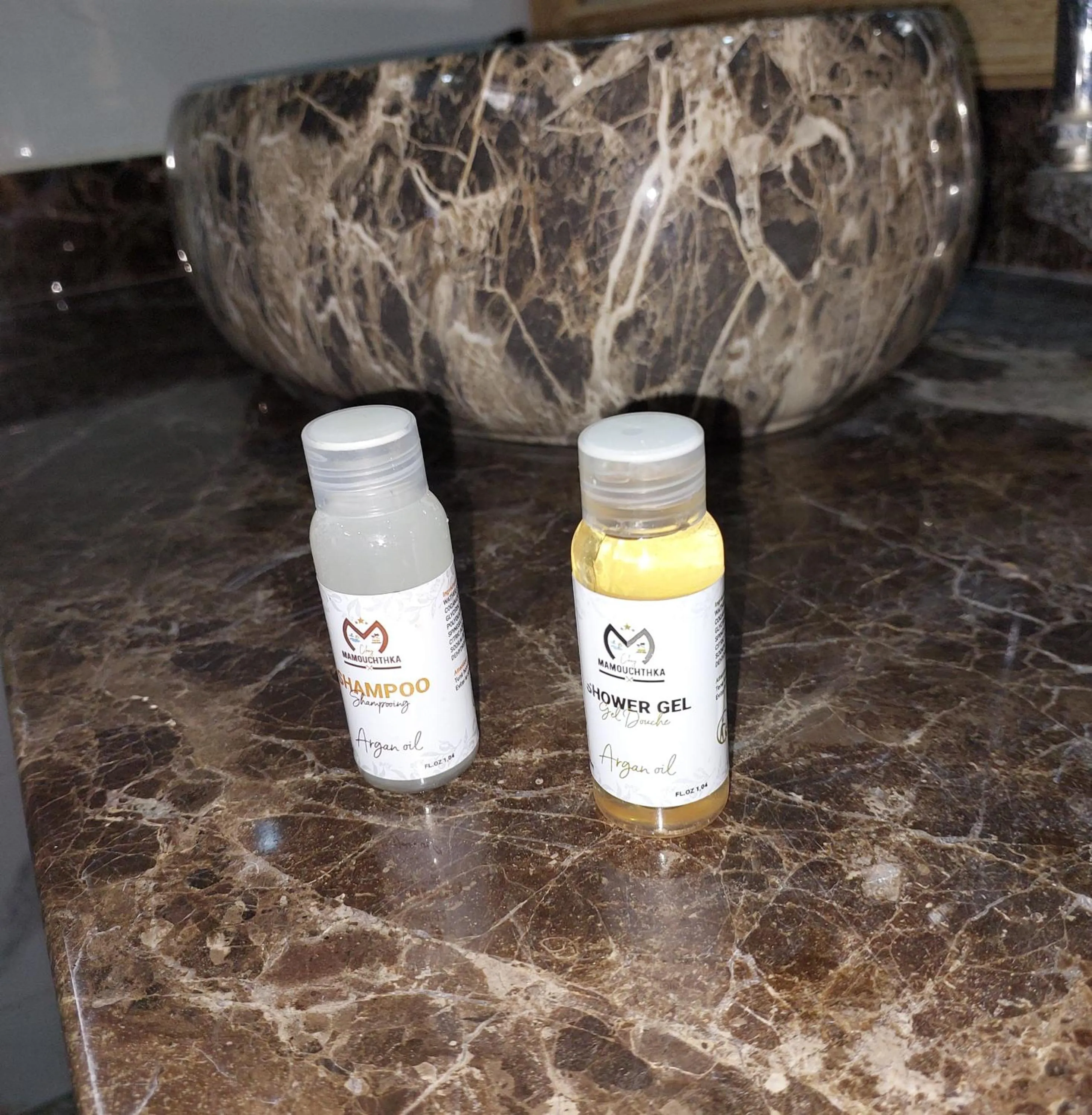 Bathroom in Chez Mamouchthka