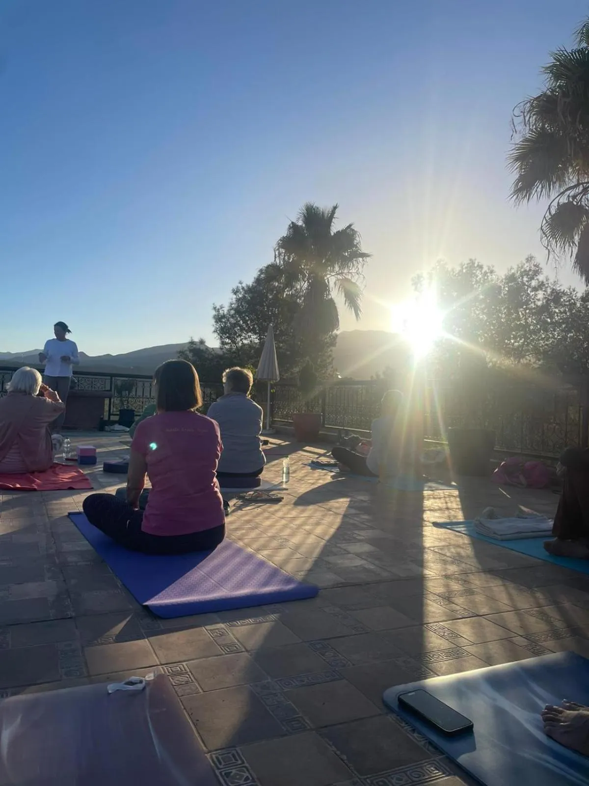 group of guests in Chez Mamouchthka