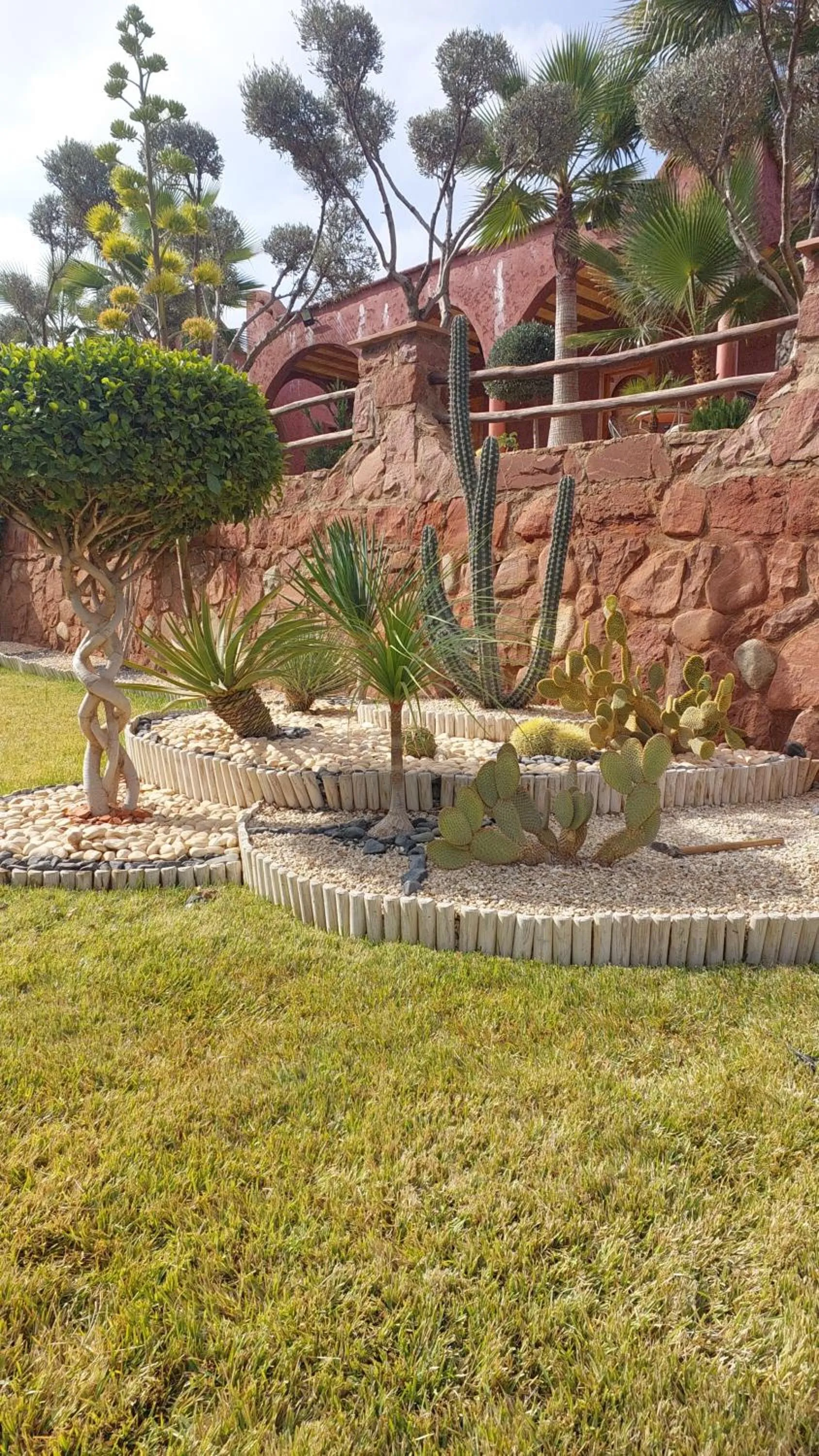 Garden in Chez Mamouchthka