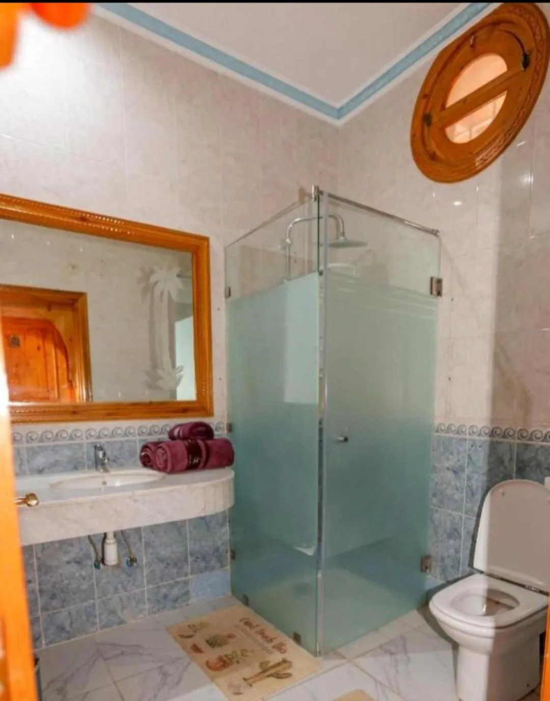 Bathroom in Chez Mamouchthka