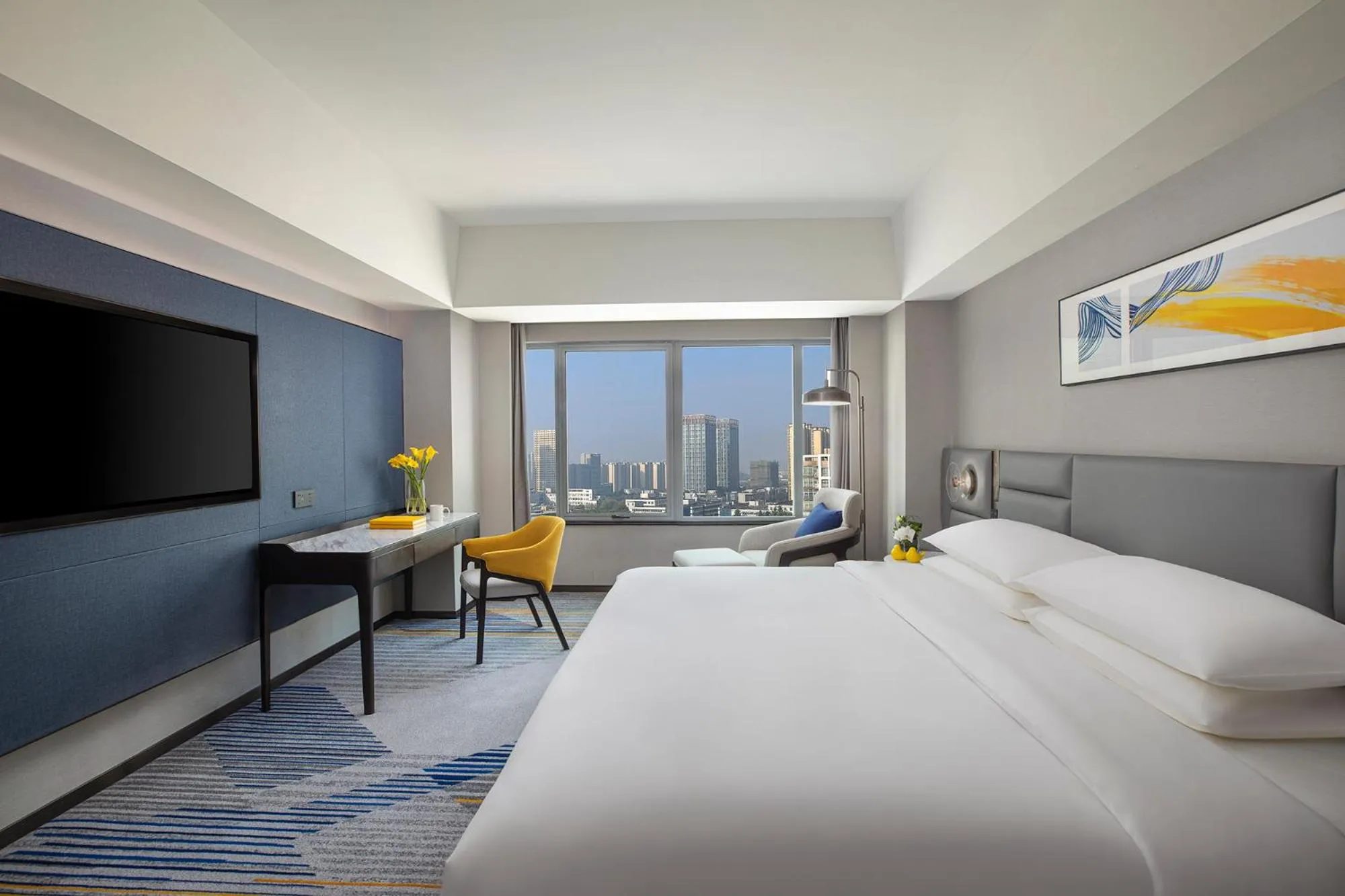 Photo of the whole room, Bed in voco Changzhou Fudu