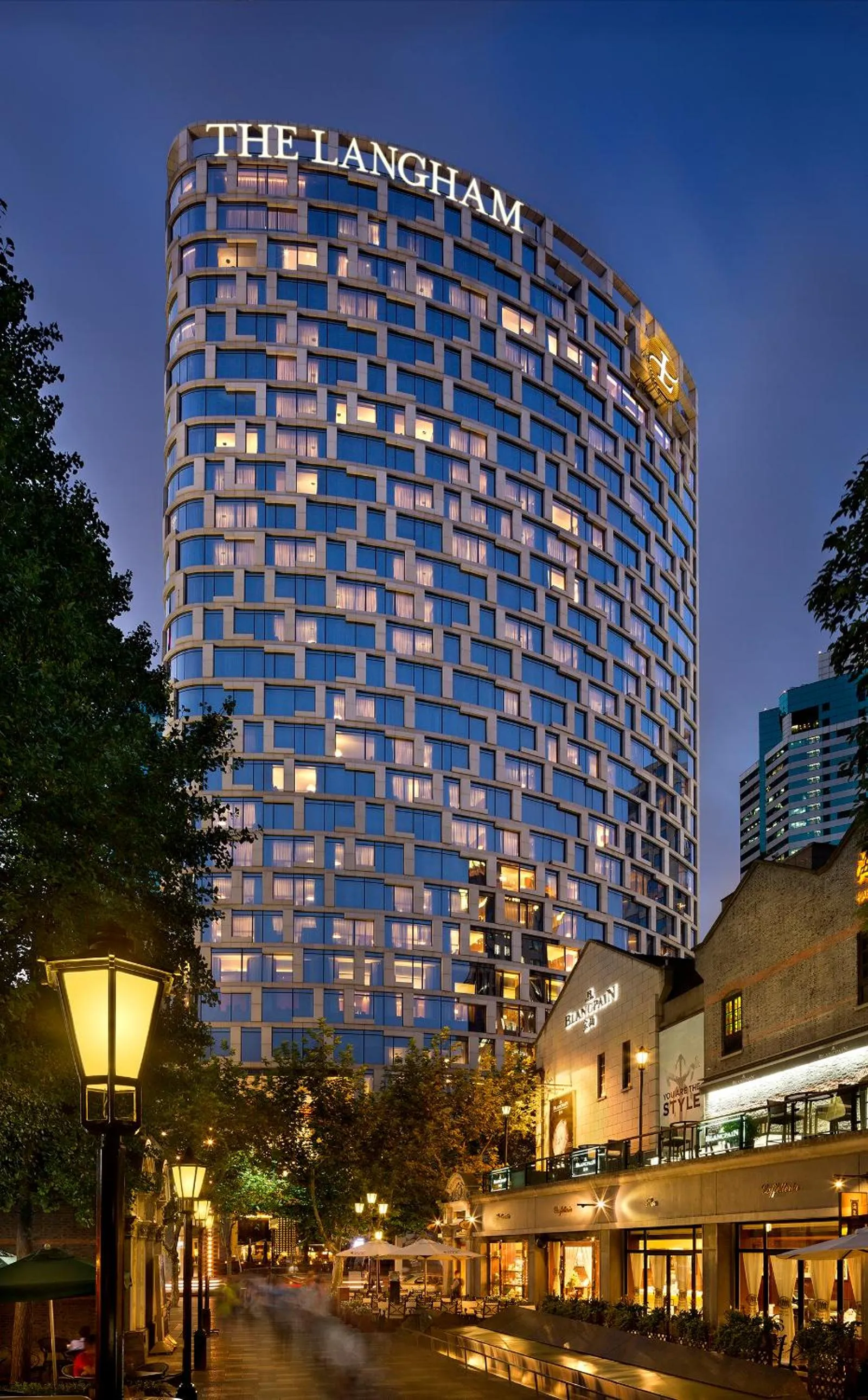 Property building in The Langham, Shanghai, Xintiandi