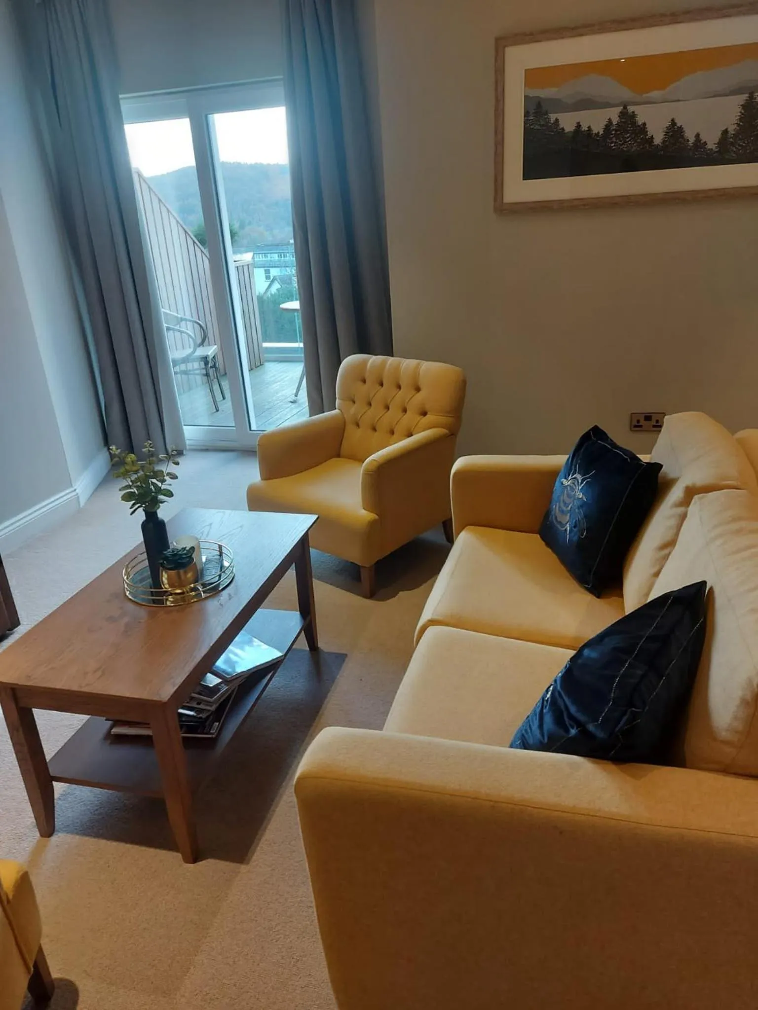 Seating area in The Ro Hotel Windermere