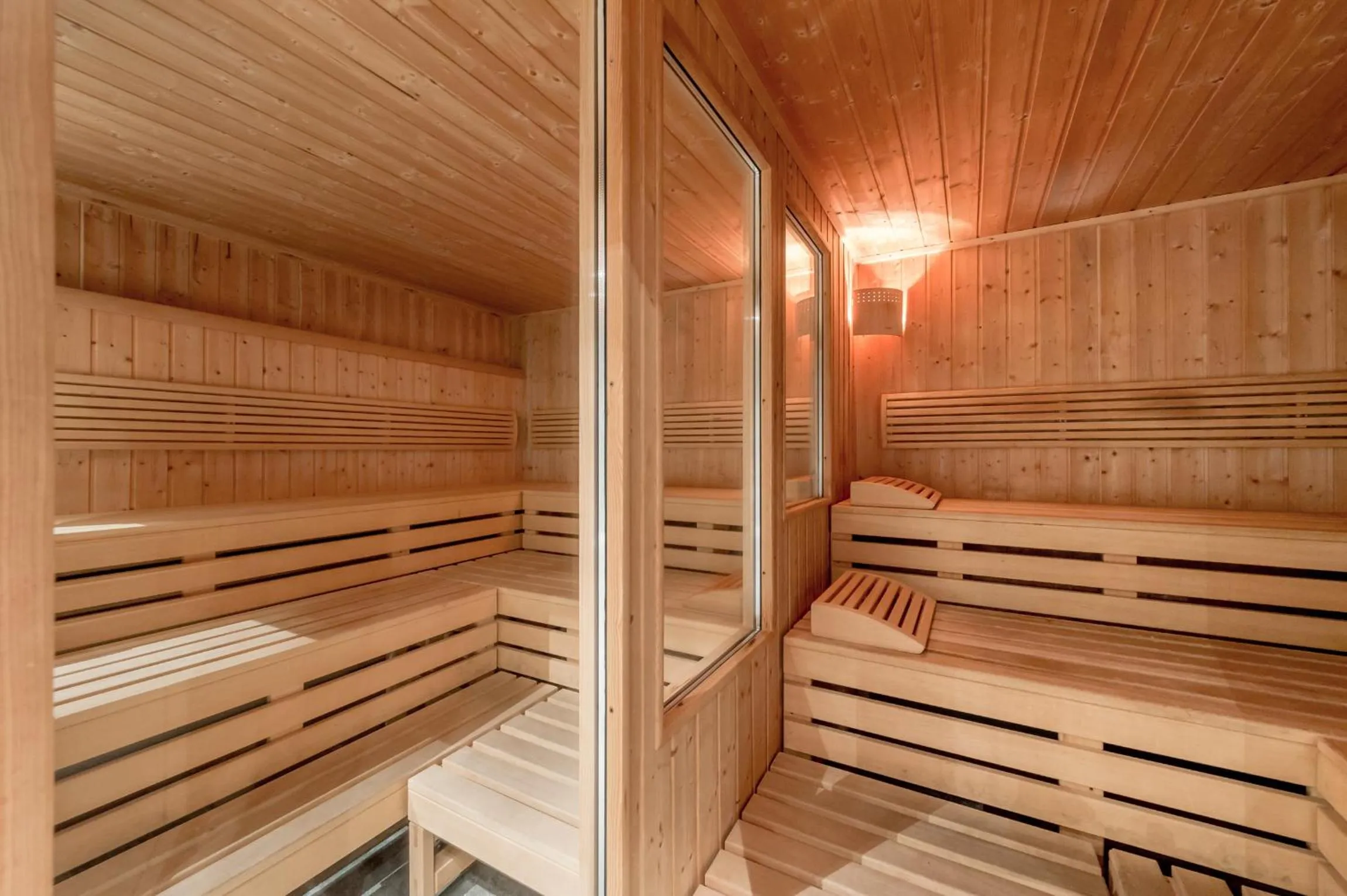 Sauna in Boutique Hotel Cervus