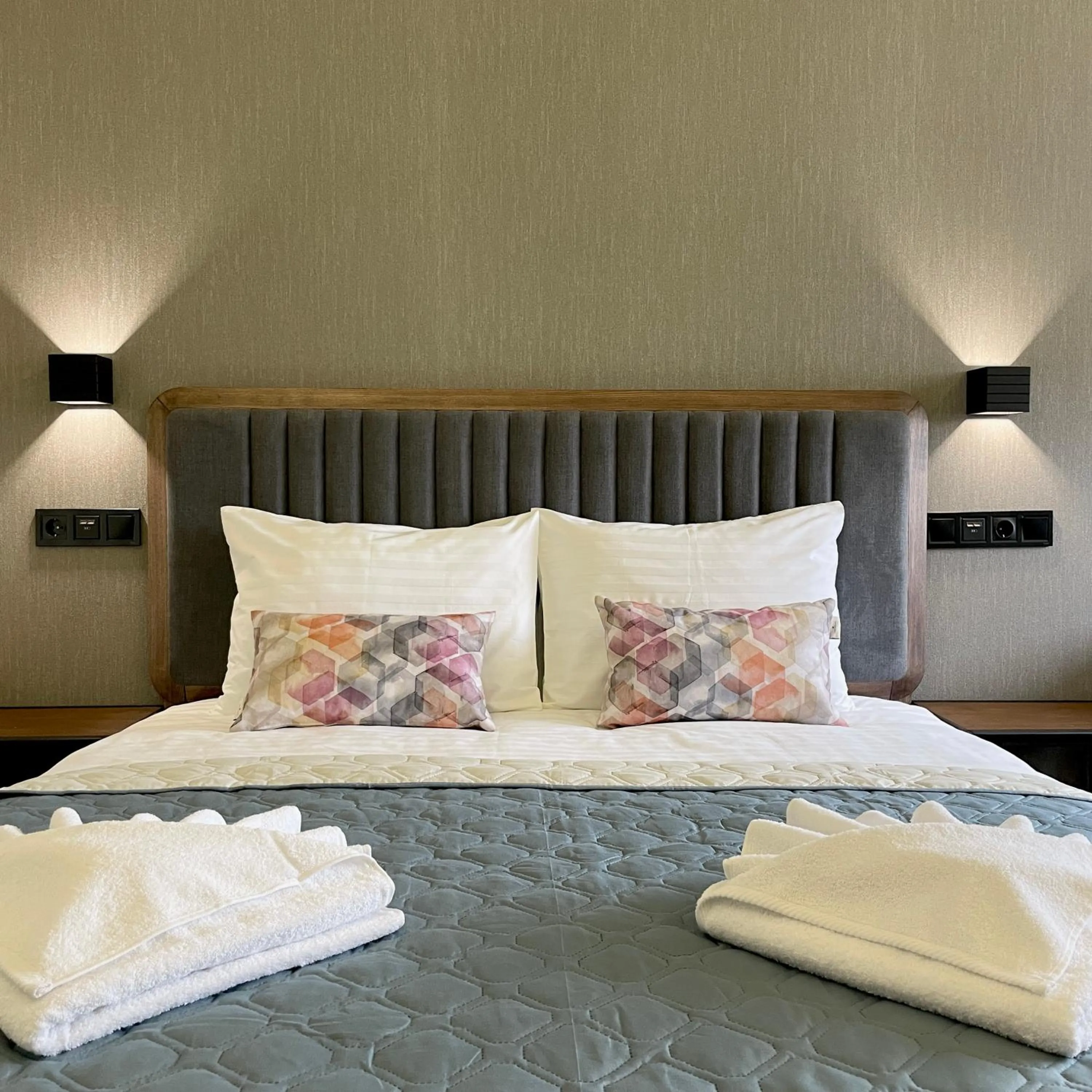 Photo of the whole room, Bed in Hotel Nivki