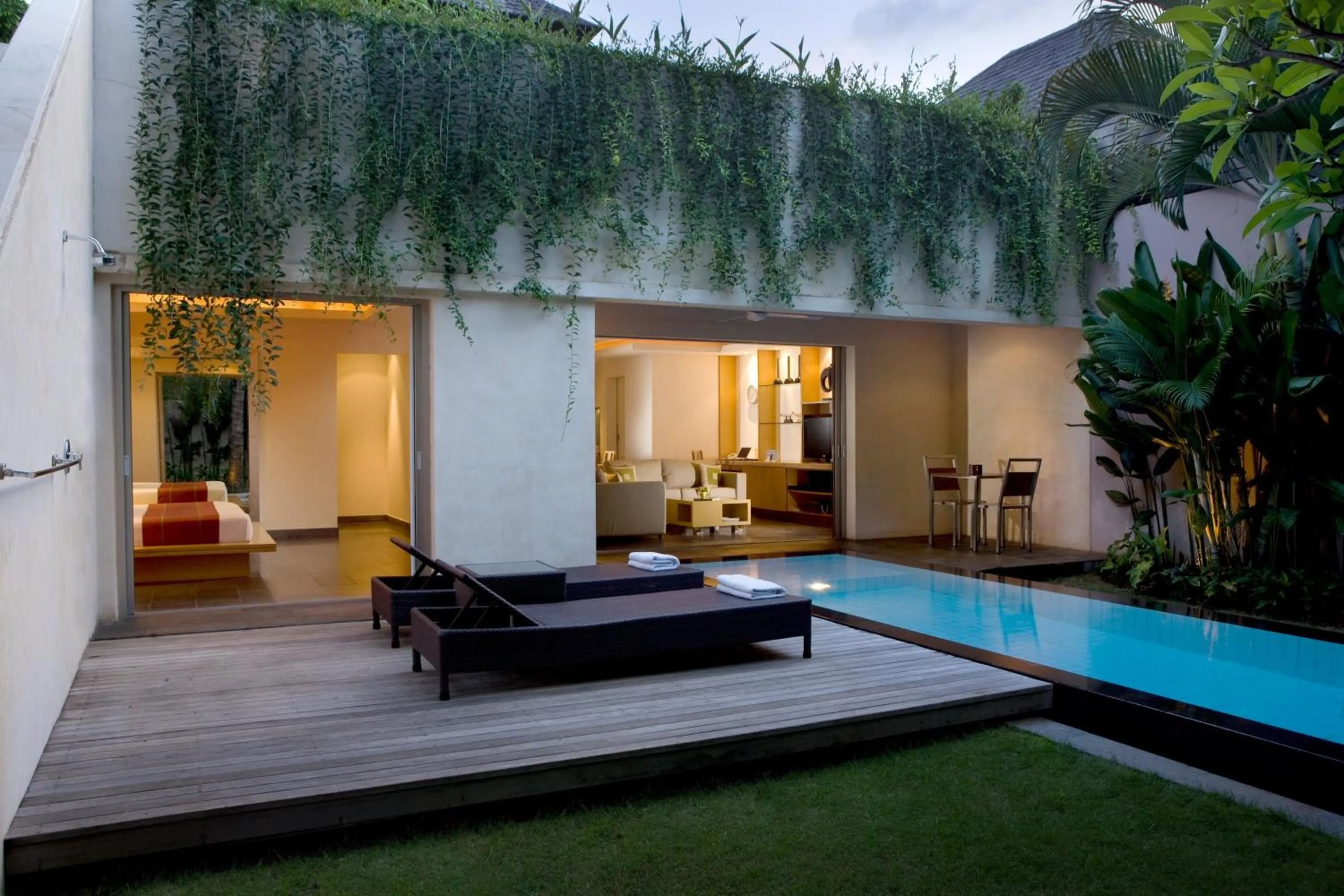 Swimming pool in Bali Island Villas and Spa Seminyak