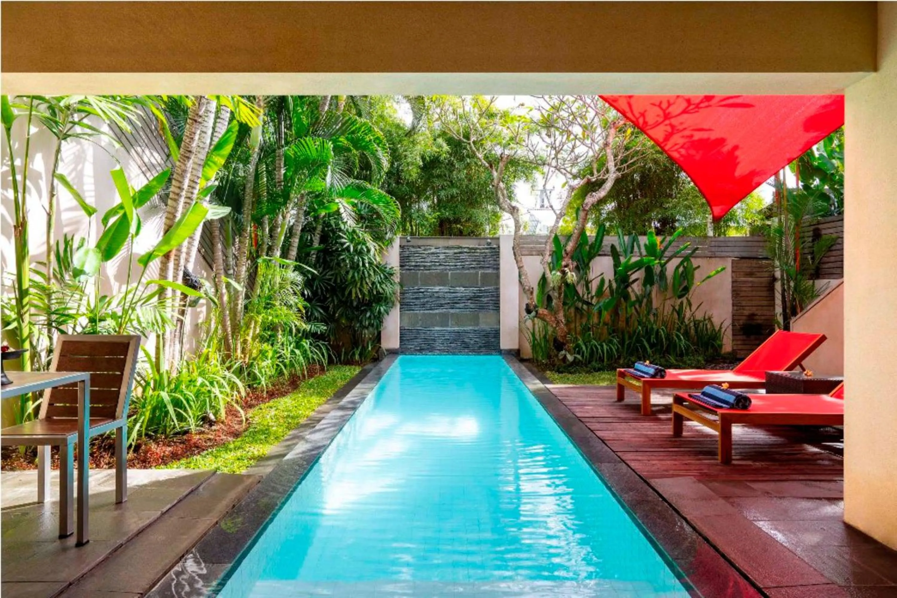 Swimming pool in Bali Island Villas and Spa Seminyak