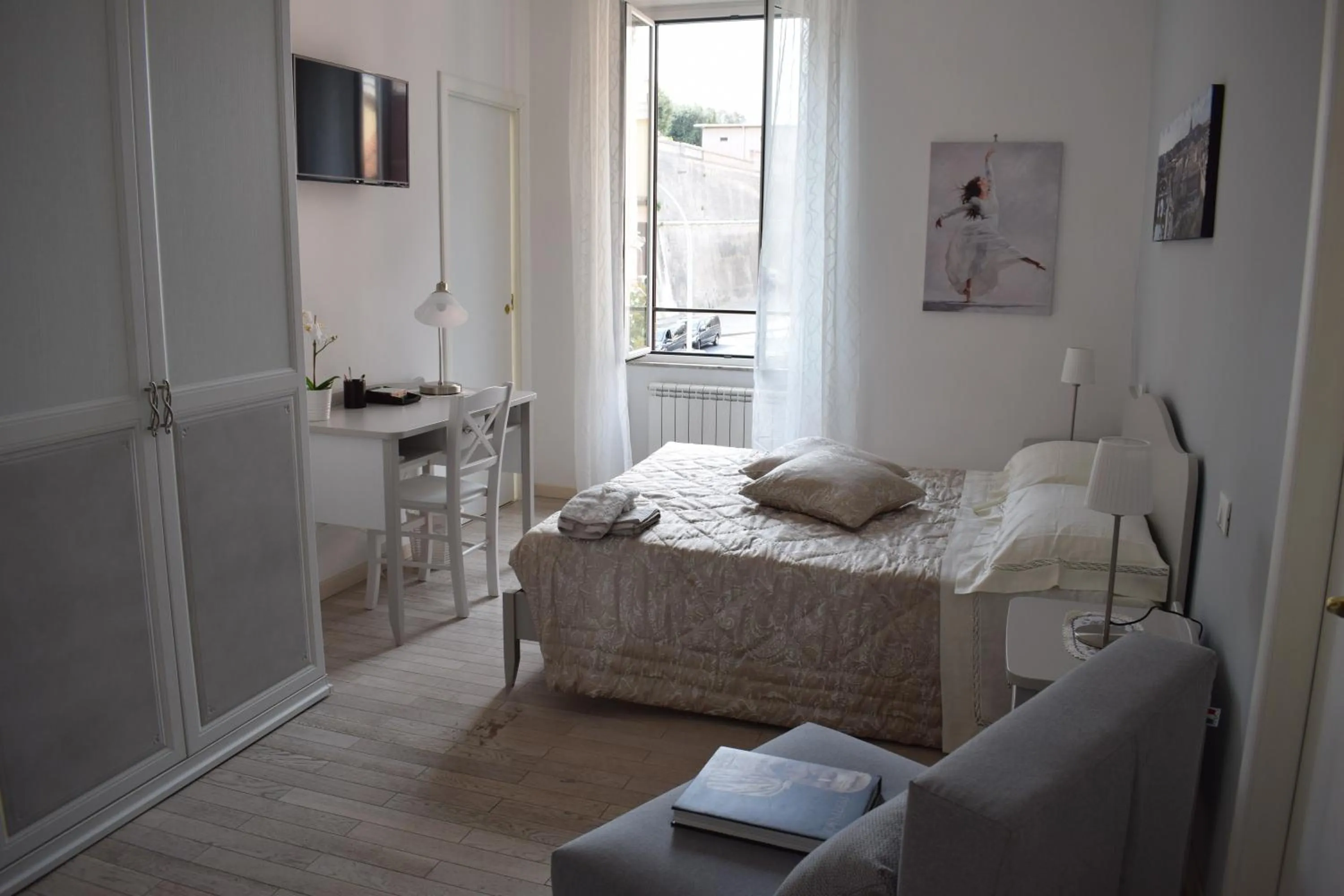 Landmark view, Bed in My Bed Vatican Museum