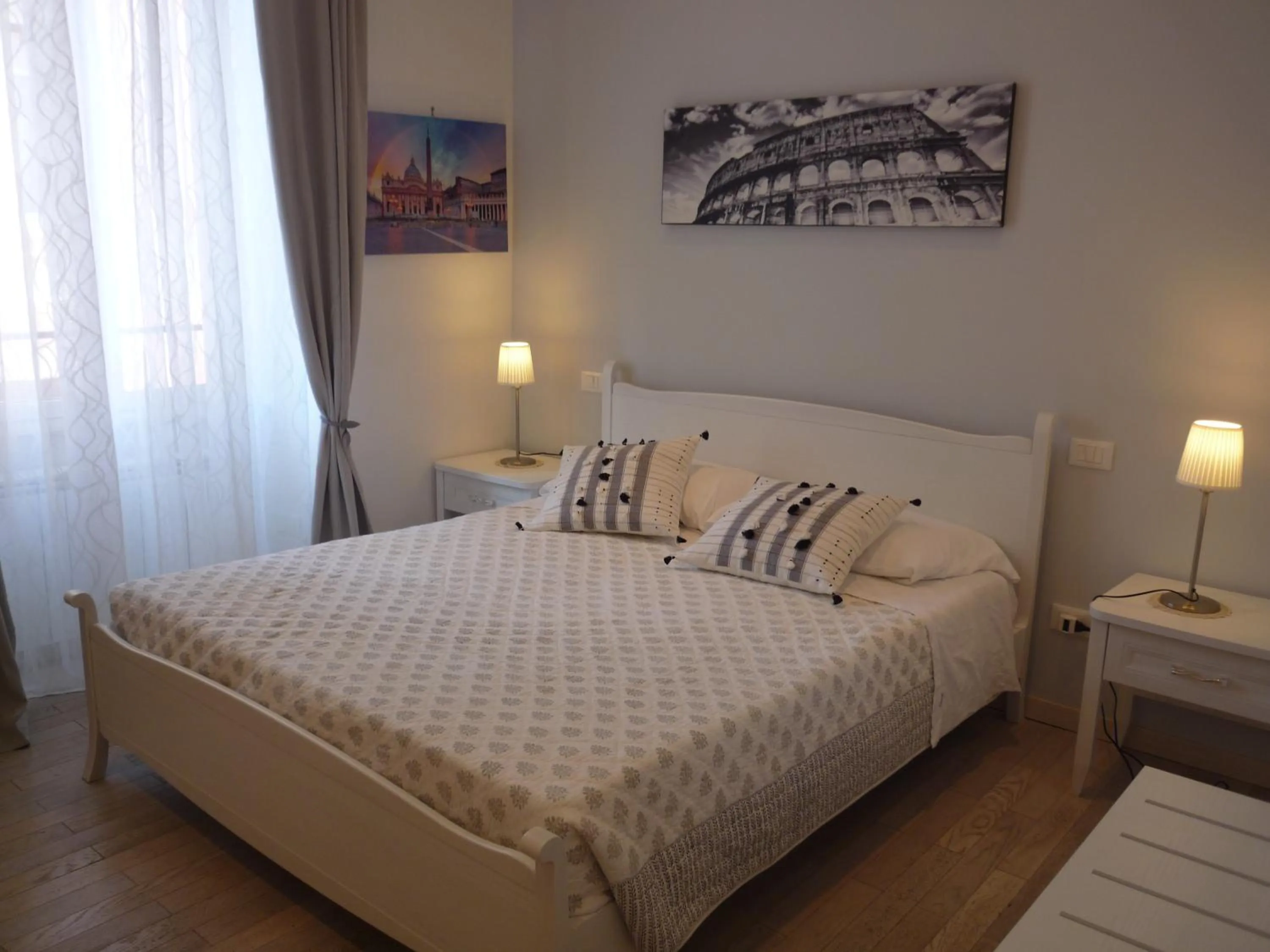 Decorative detail, Bed in My Bed Vatican Museum