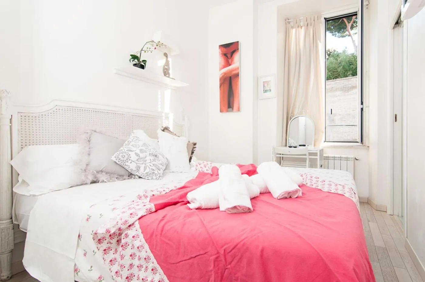 Bedroom, Bed in My Bed Vatican Museum