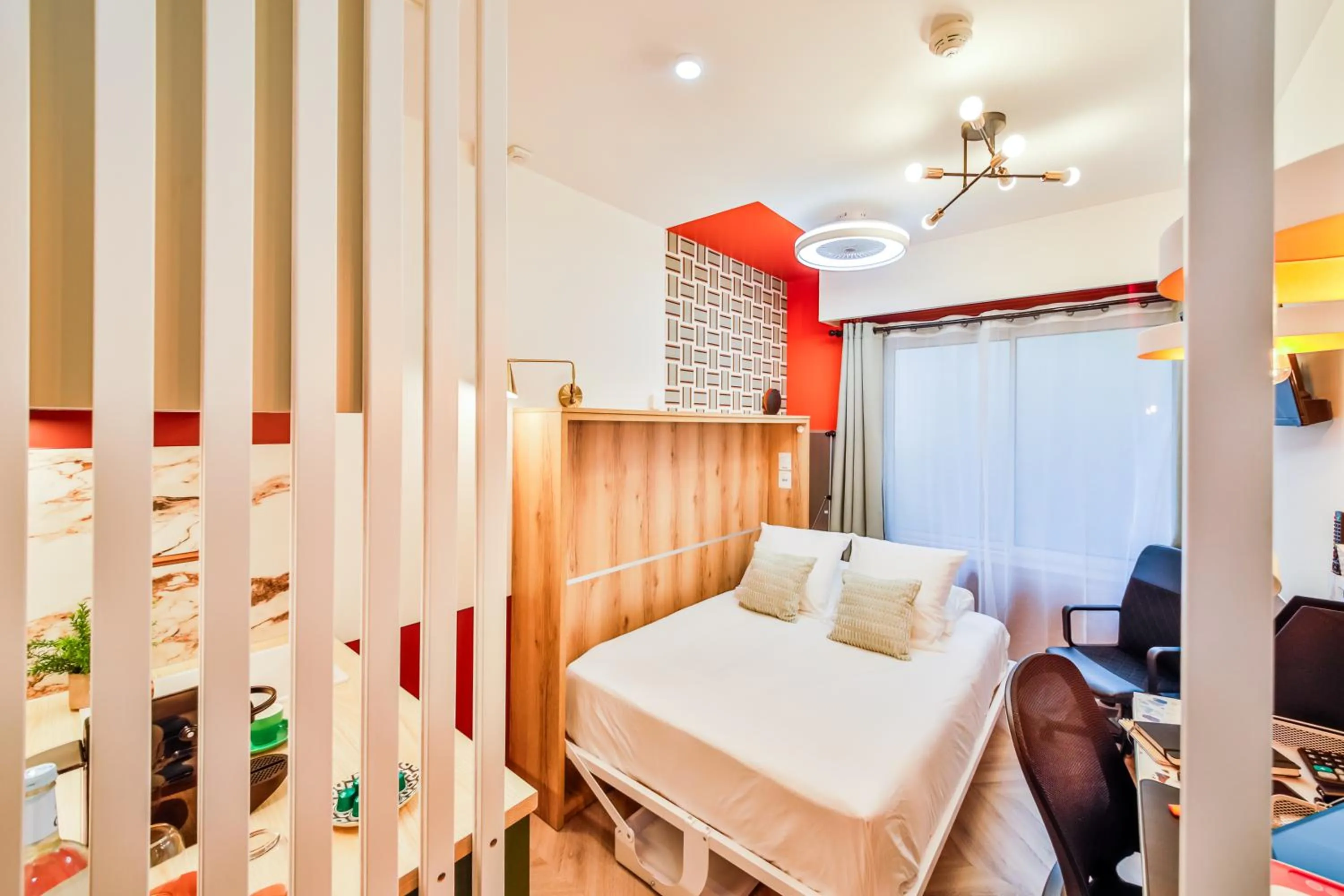 Seating area, Bed in WS St Germain - Quartier Latin