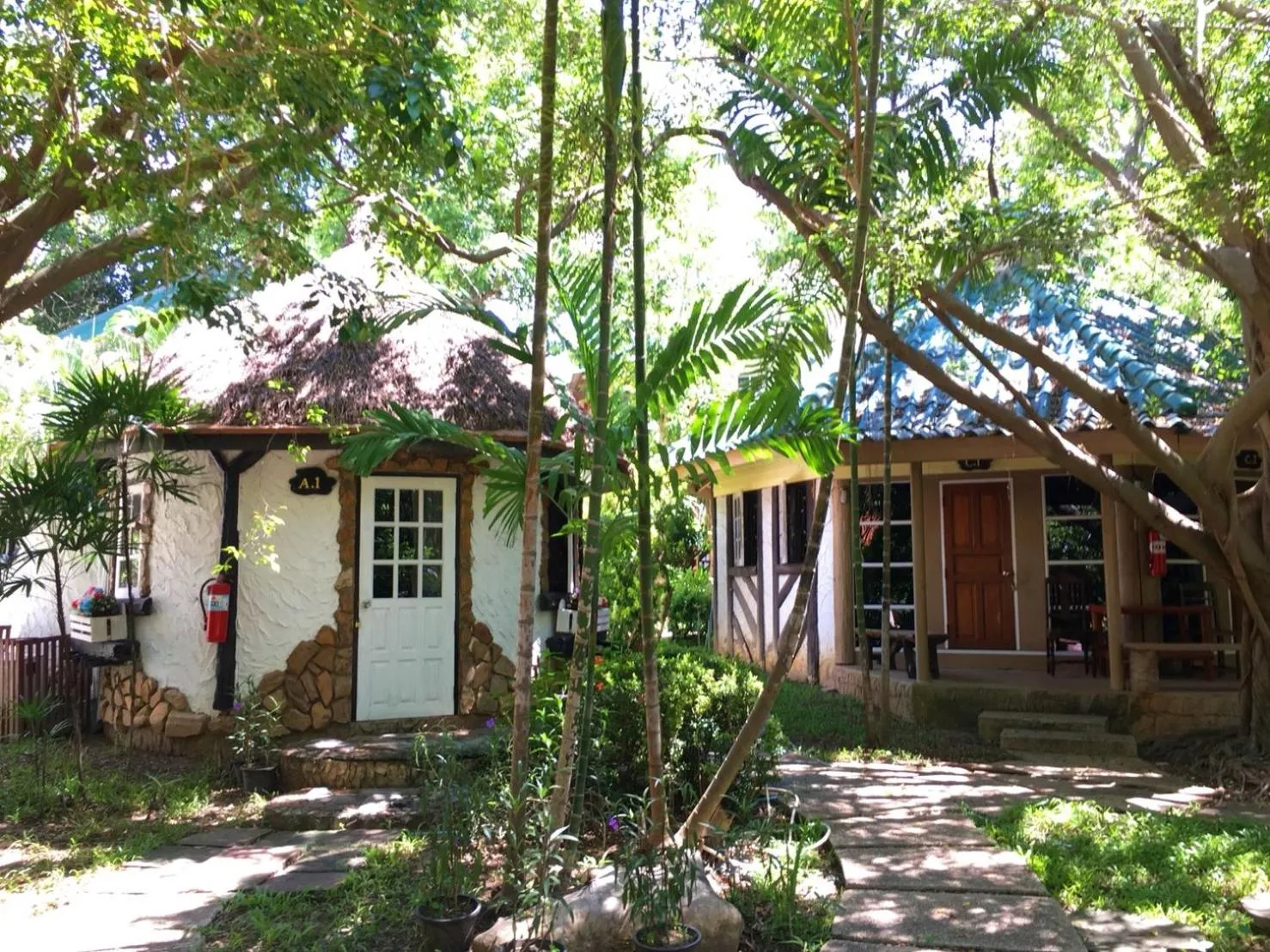 Natural landscape in Duenshine Resort