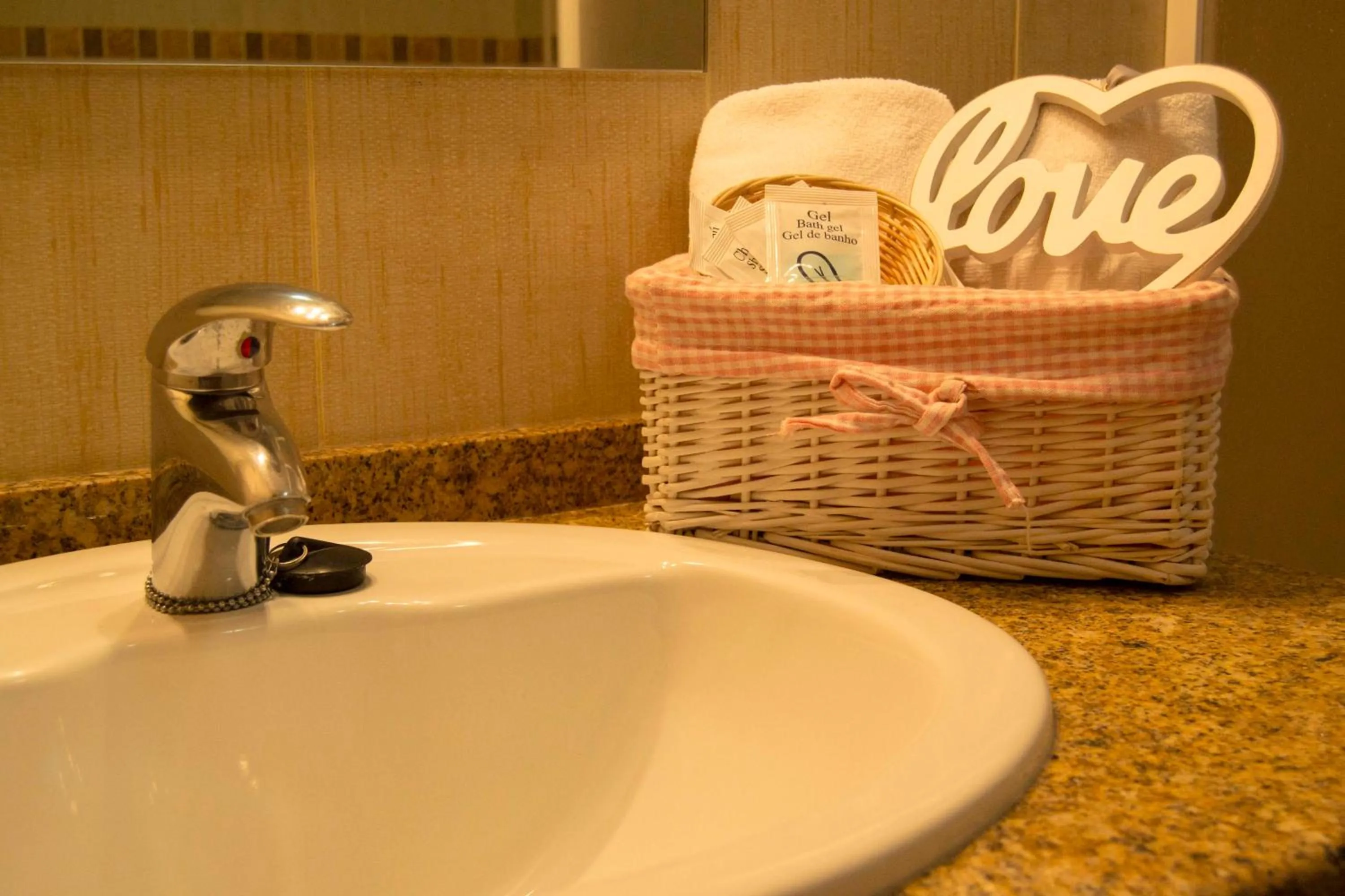 Bathroom in Hotel Restaurante Berlanga