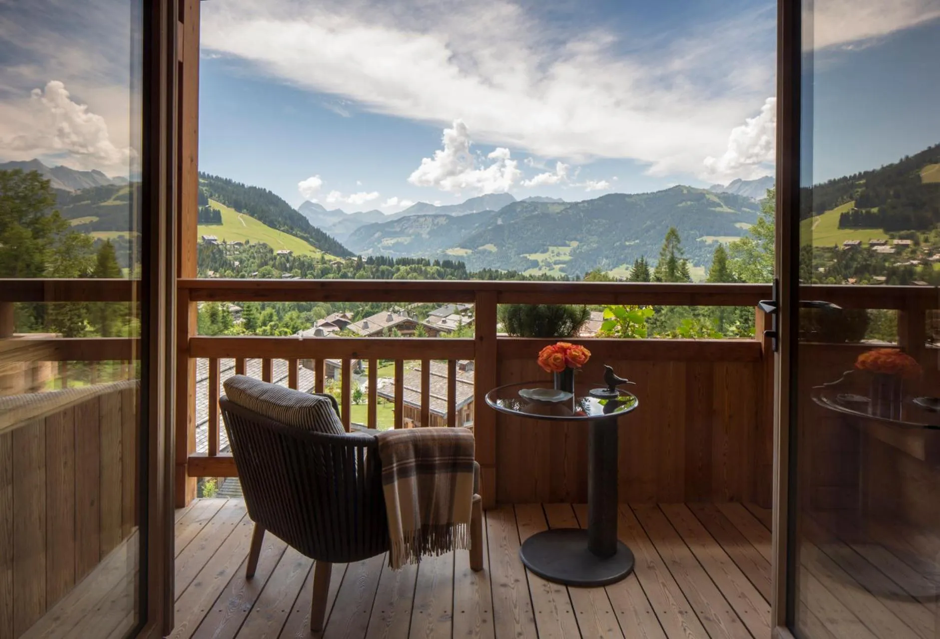 Balcony/Terrace in Four Seasons Resort Megève