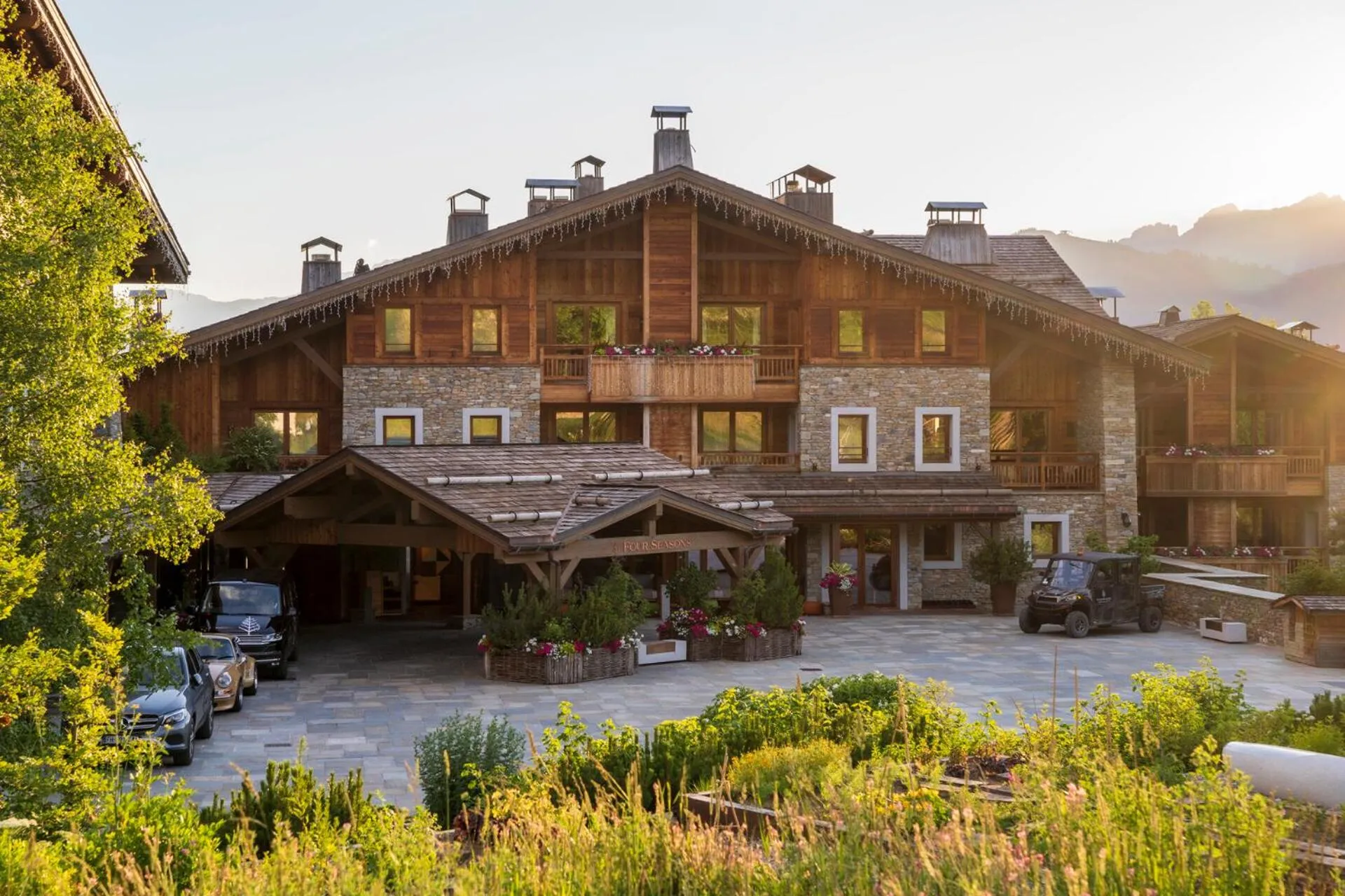 Property building in Four Seasons Resort Megève