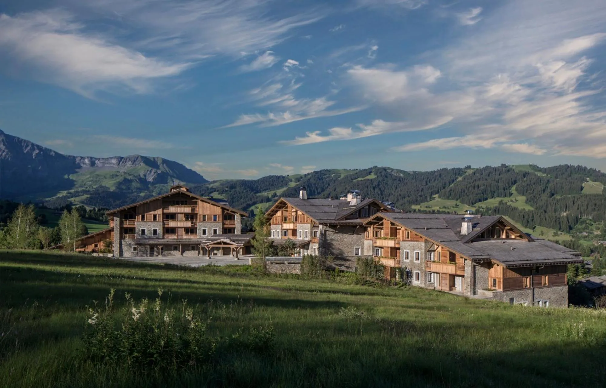 Property building in Four Seasons Resort Megève