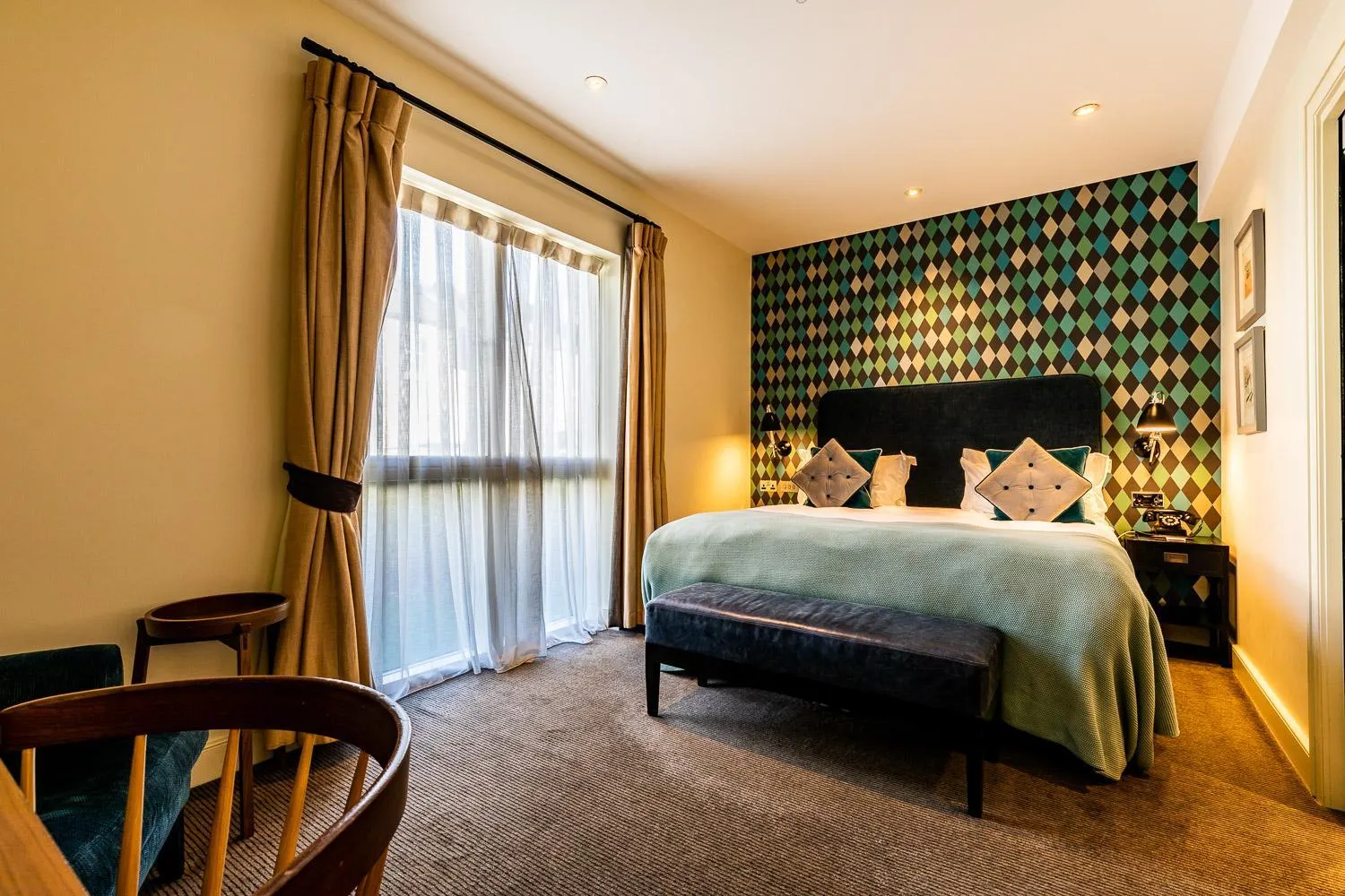 Bed in The Alma Hotel