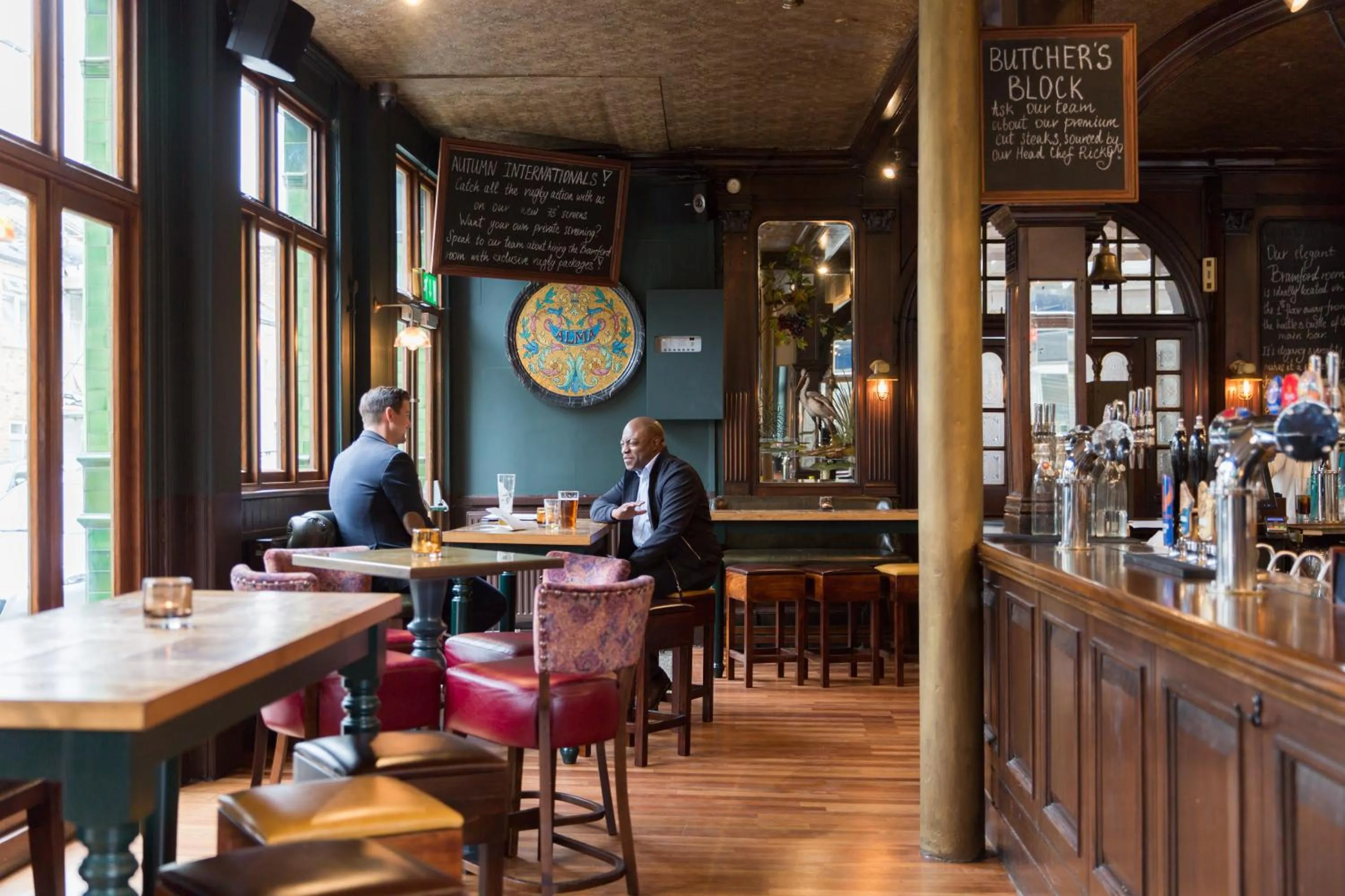 Restaurant/places to eat in The Alma Hotel