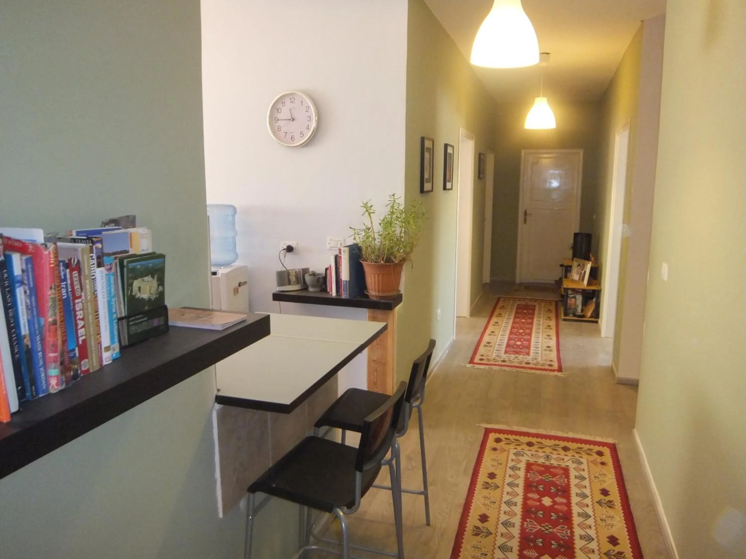 Communal kitchen in The Little B&B on the Hill