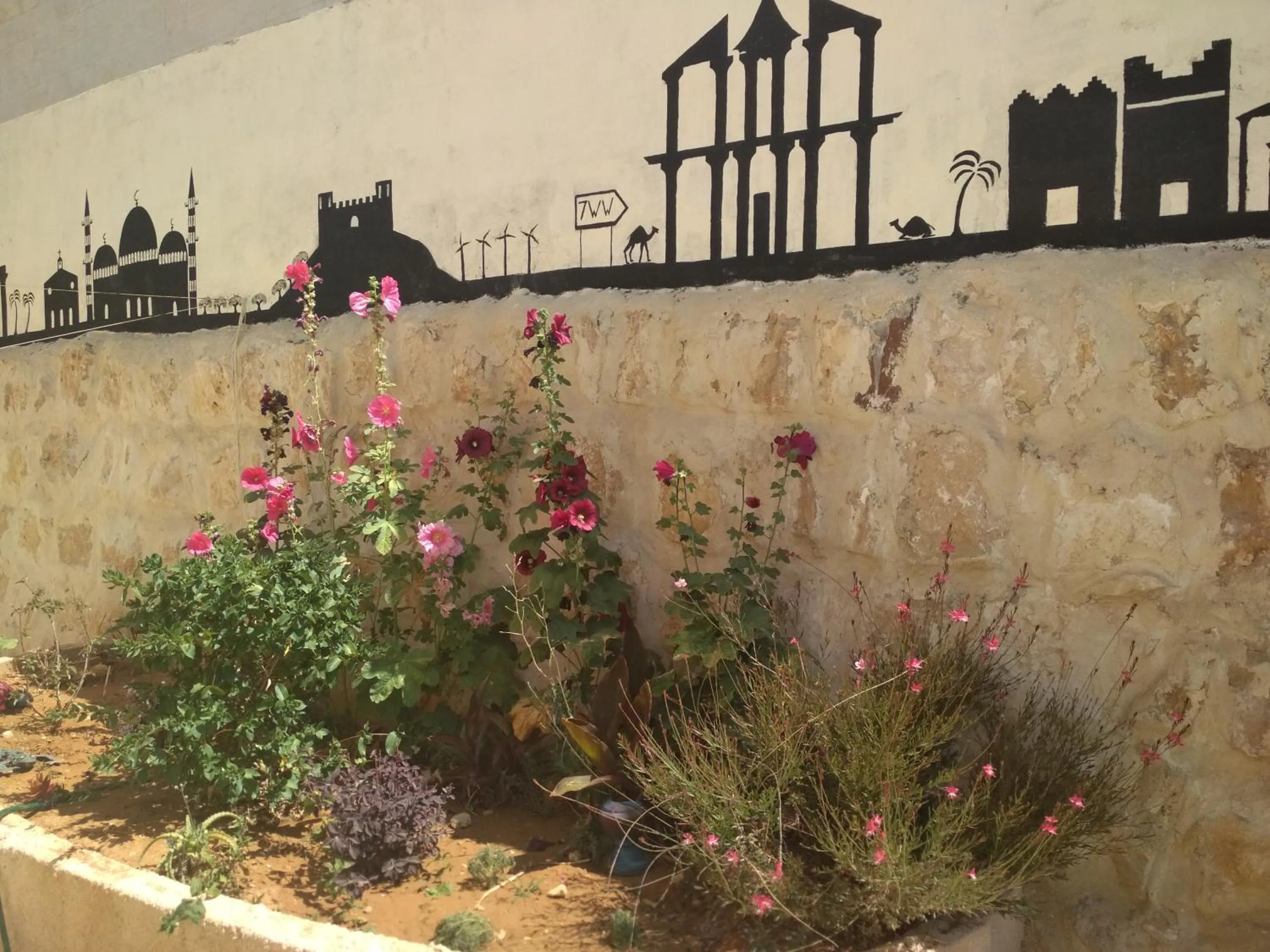 Garden in The Little B&B on the Hill