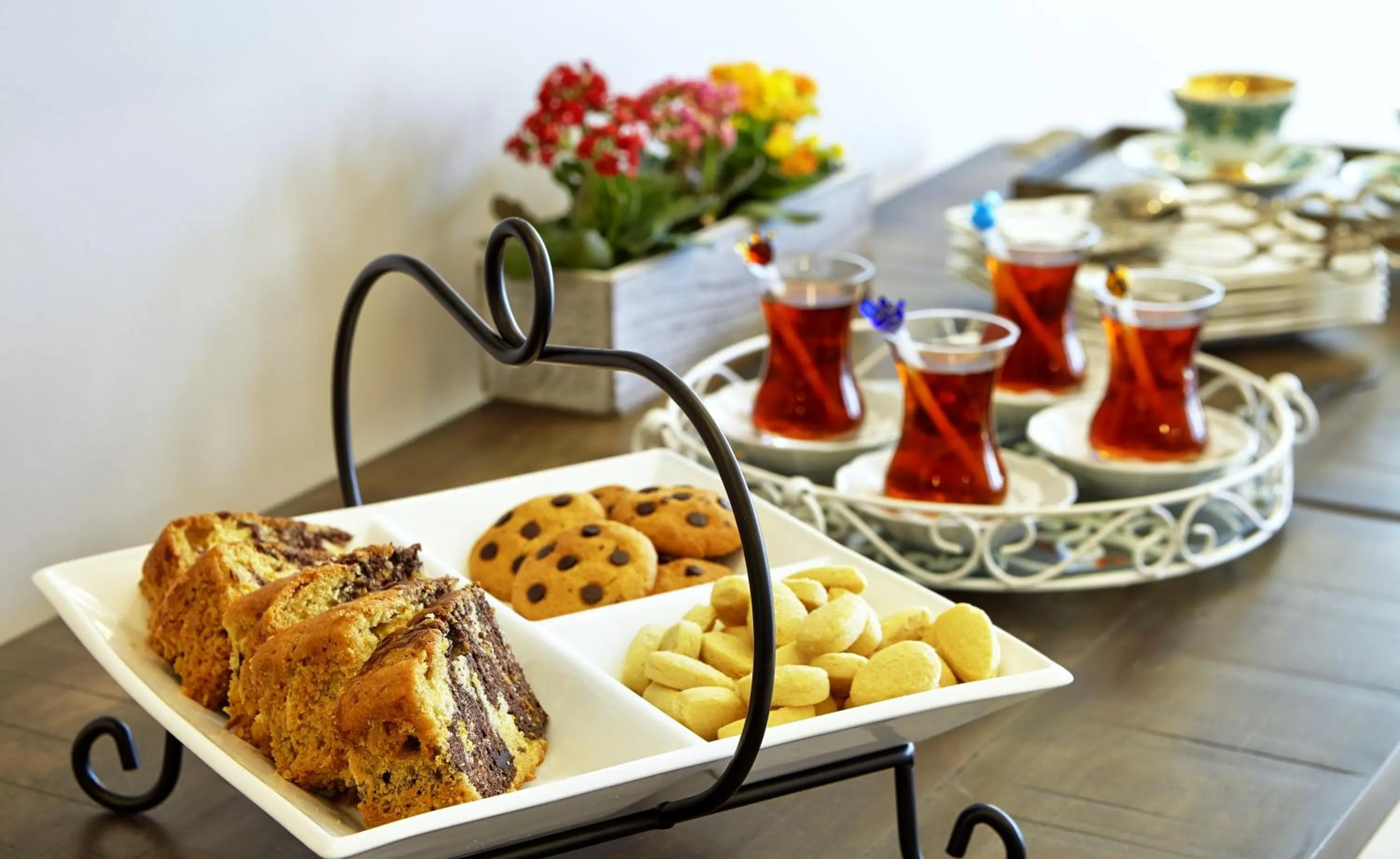 Food and drinks in Eritrina Alacati